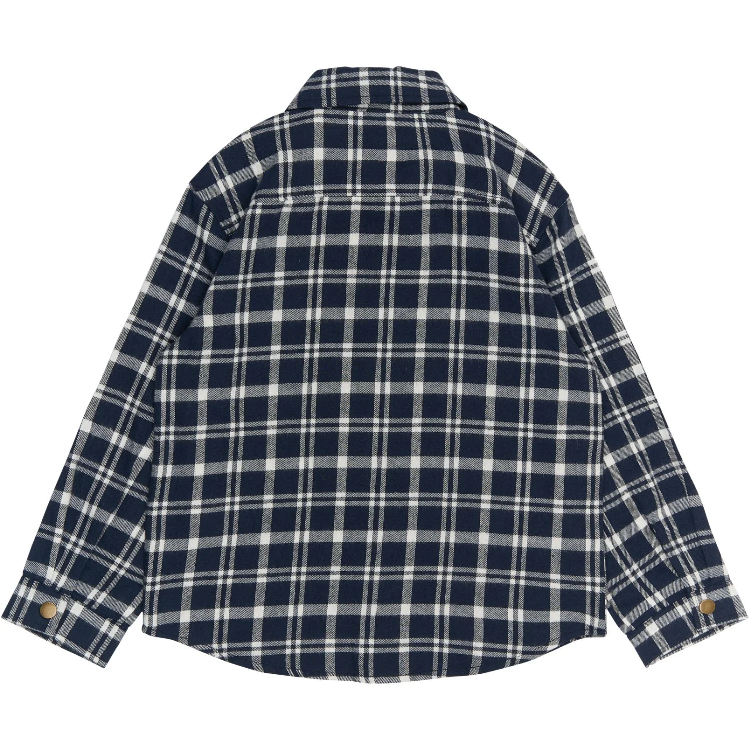 The New Navy Blazer Check Ronan Oversize L_S Flannel Shirt - Image 6