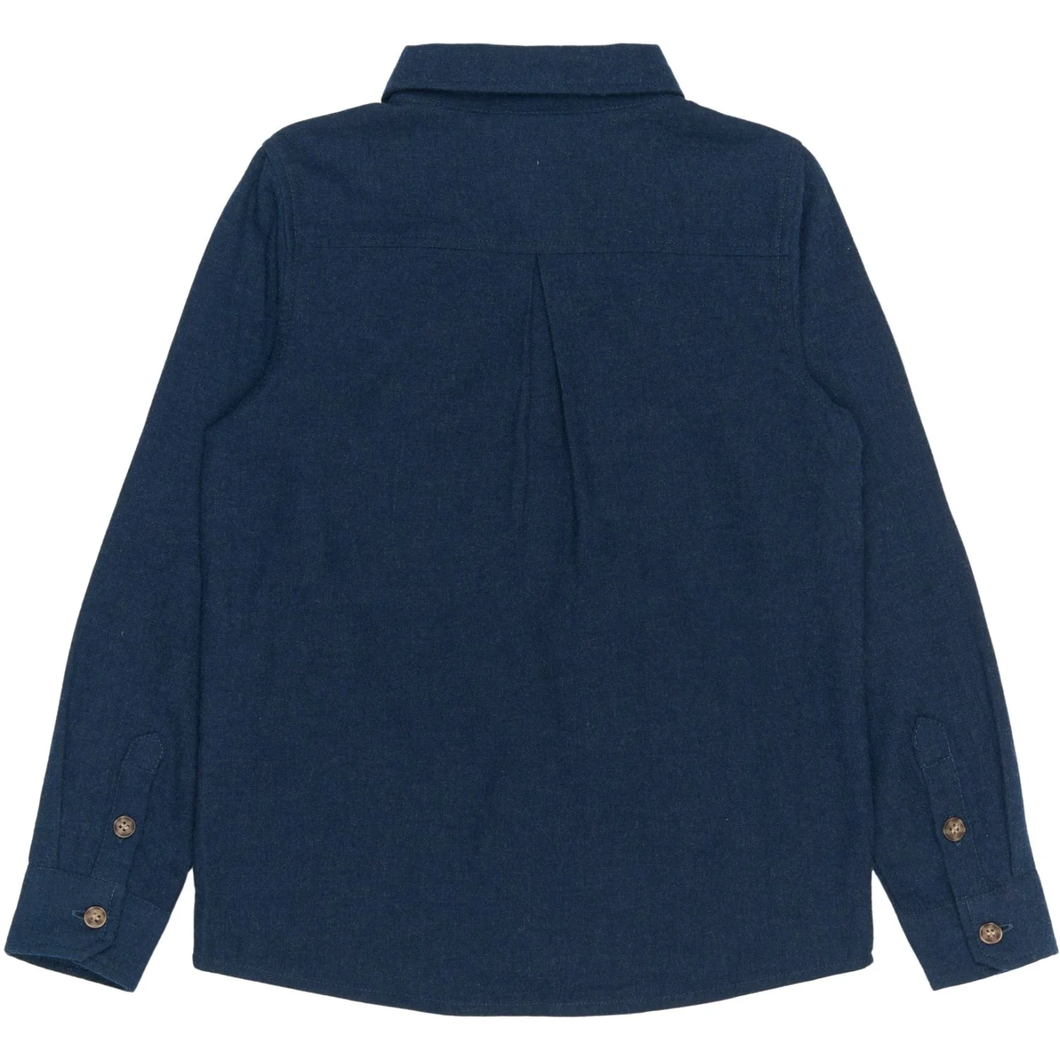The New Navy Blazer Melange Rick L_S Shirt - Image 7