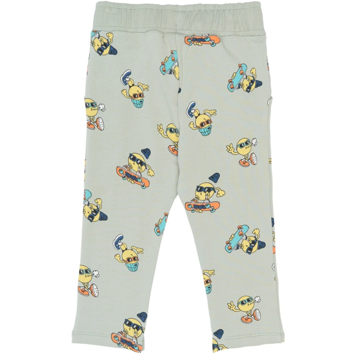 THE NEW Siblings Aqua Gray Aop Tnstsantiago Sweatpants - Image 3