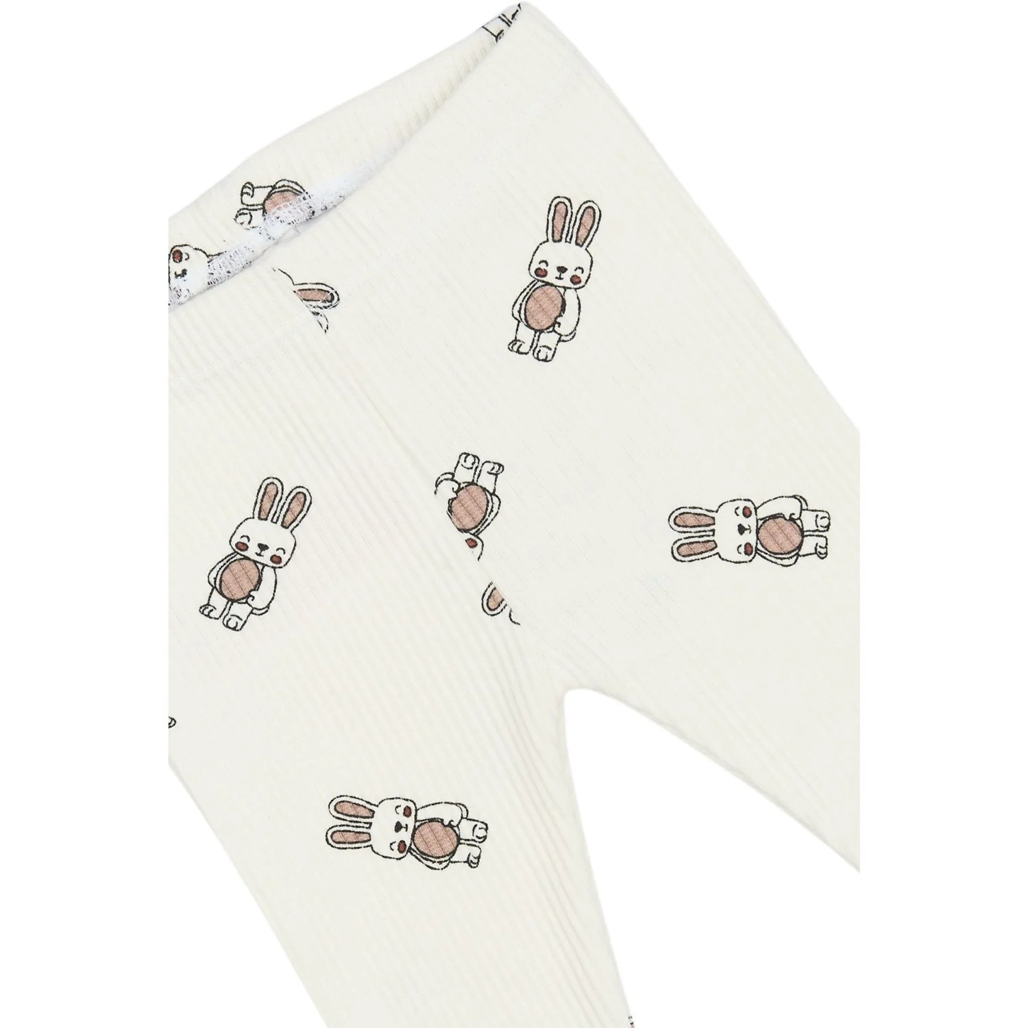THE NEW Siblings Cloud Dancer AOP TNSBPippa Rib Leggings - Image 5
