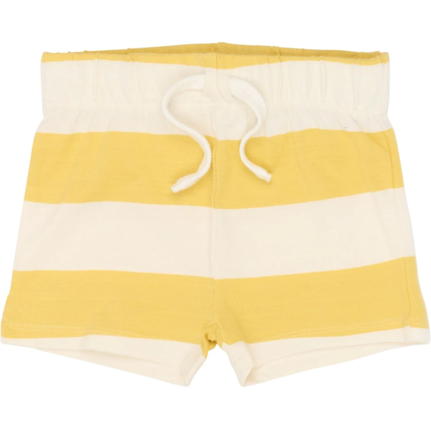 THE NEW Siblings Cream Gold Striped Tnsttrevor Jersey Shorts