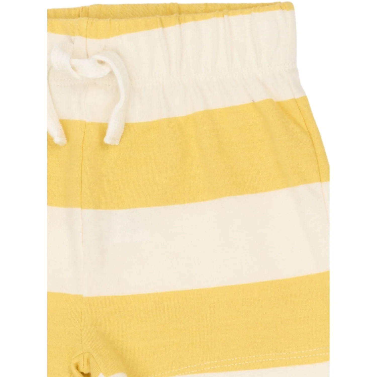 THE NEW Siblings Cream Gold Striped Tnsttrevor Jersey Shorts - Image 4