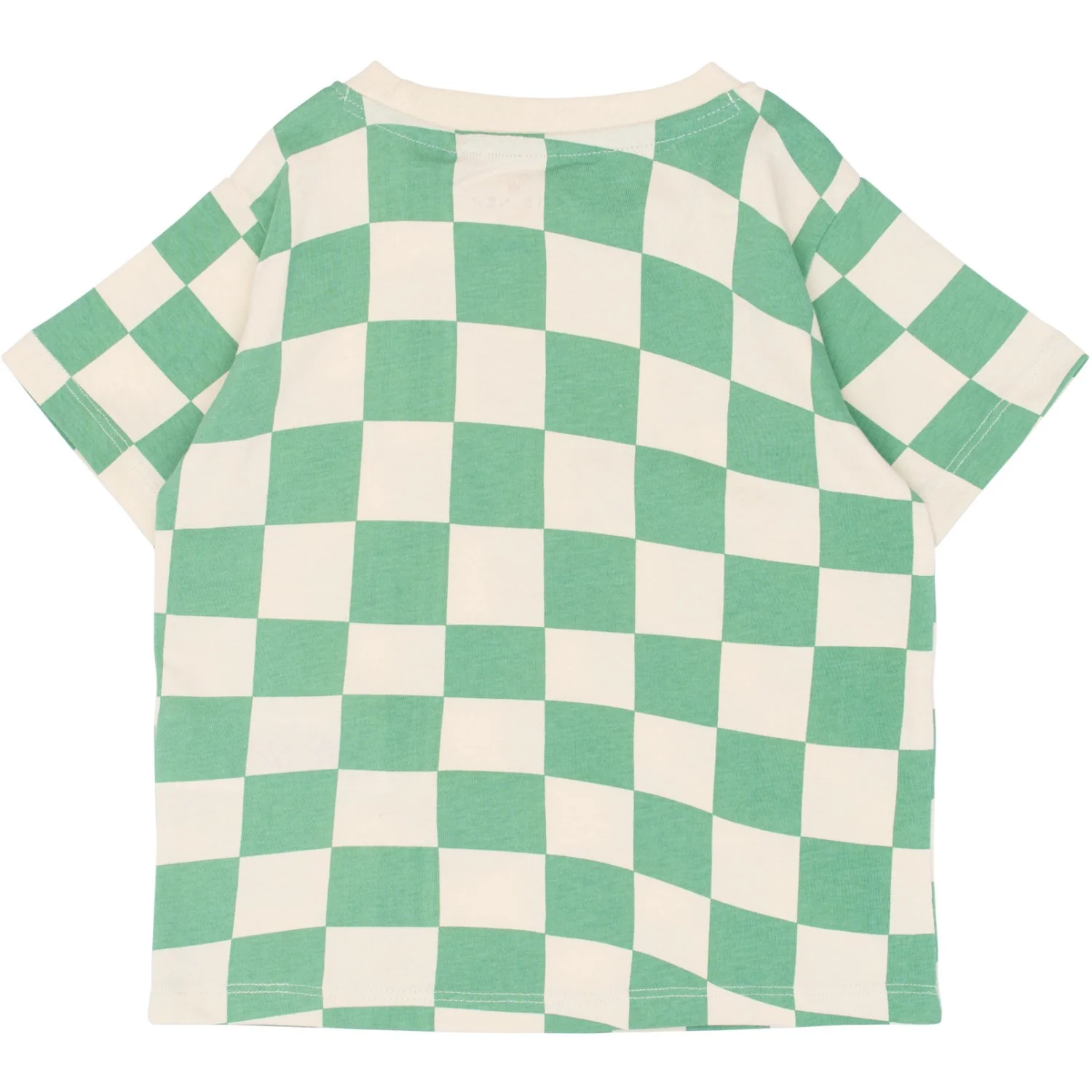 THE NEW Siblings Créme De Menthe Check Tnsttino Os S_S Tee - Image 5