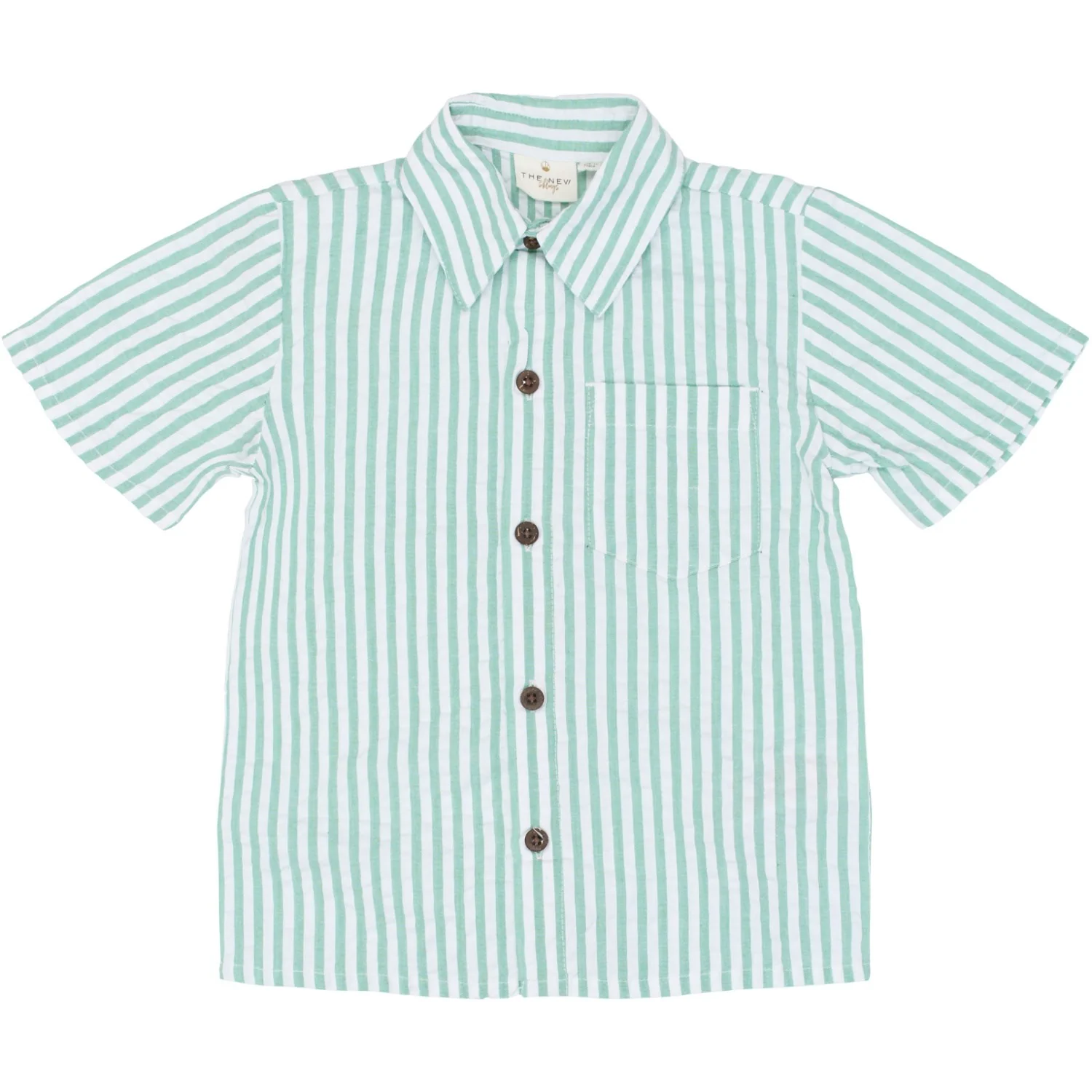 THE NEW Siblings Créme De Menthe Striped Tnsttate S_S Shirt