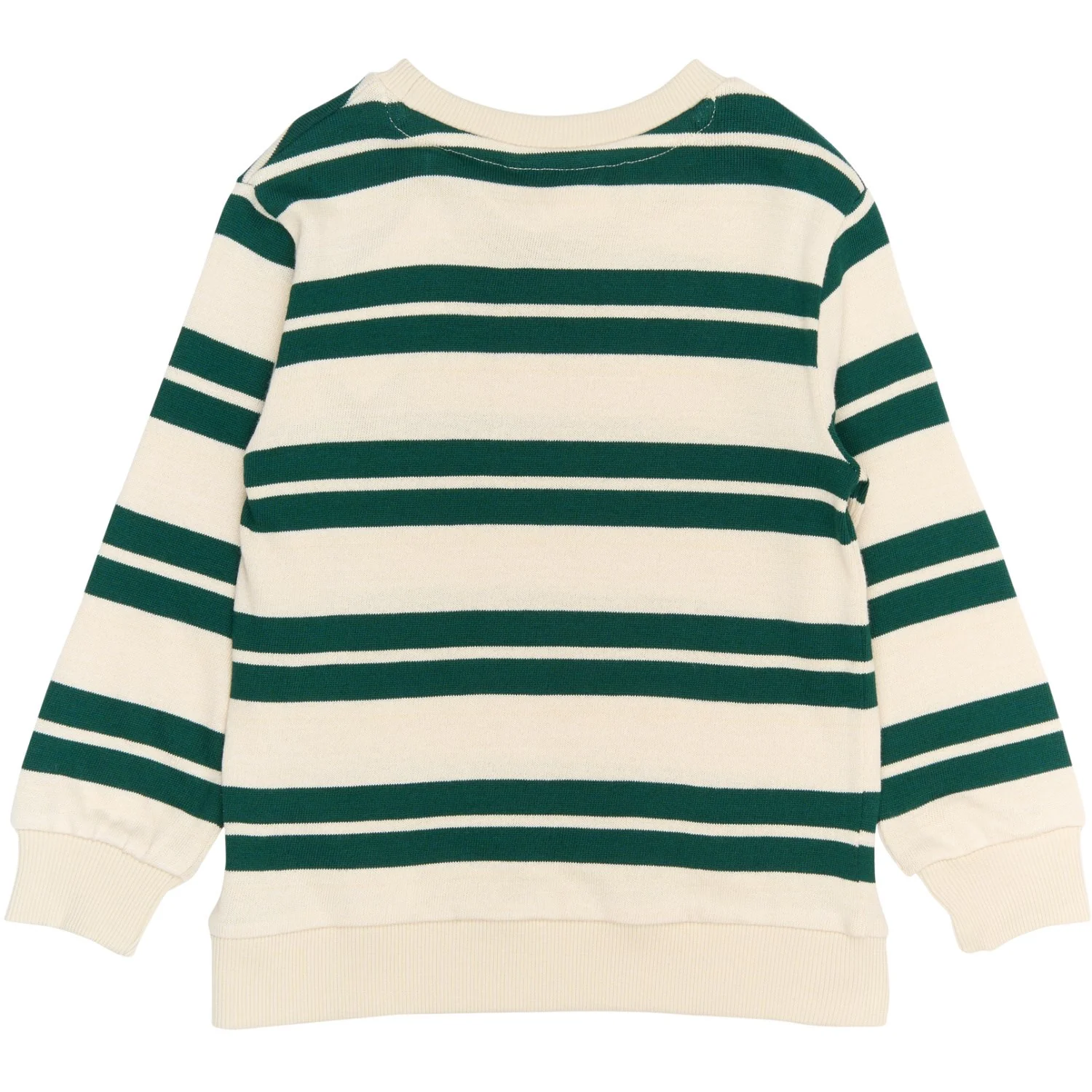 THE NEW Siblings Deep Teal Striped Robbie Knit Sweatshirt - Image 6