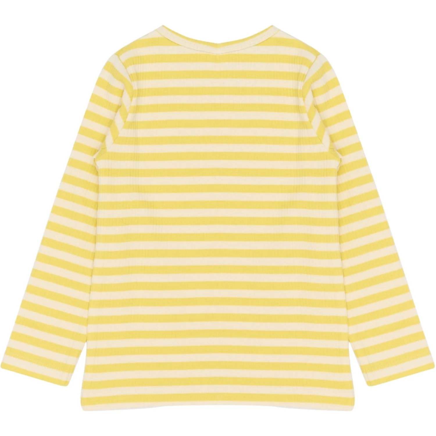 THE NEW Siblings Dusky Citron Striped Tnstfro L_S Rib Tee - Image 4