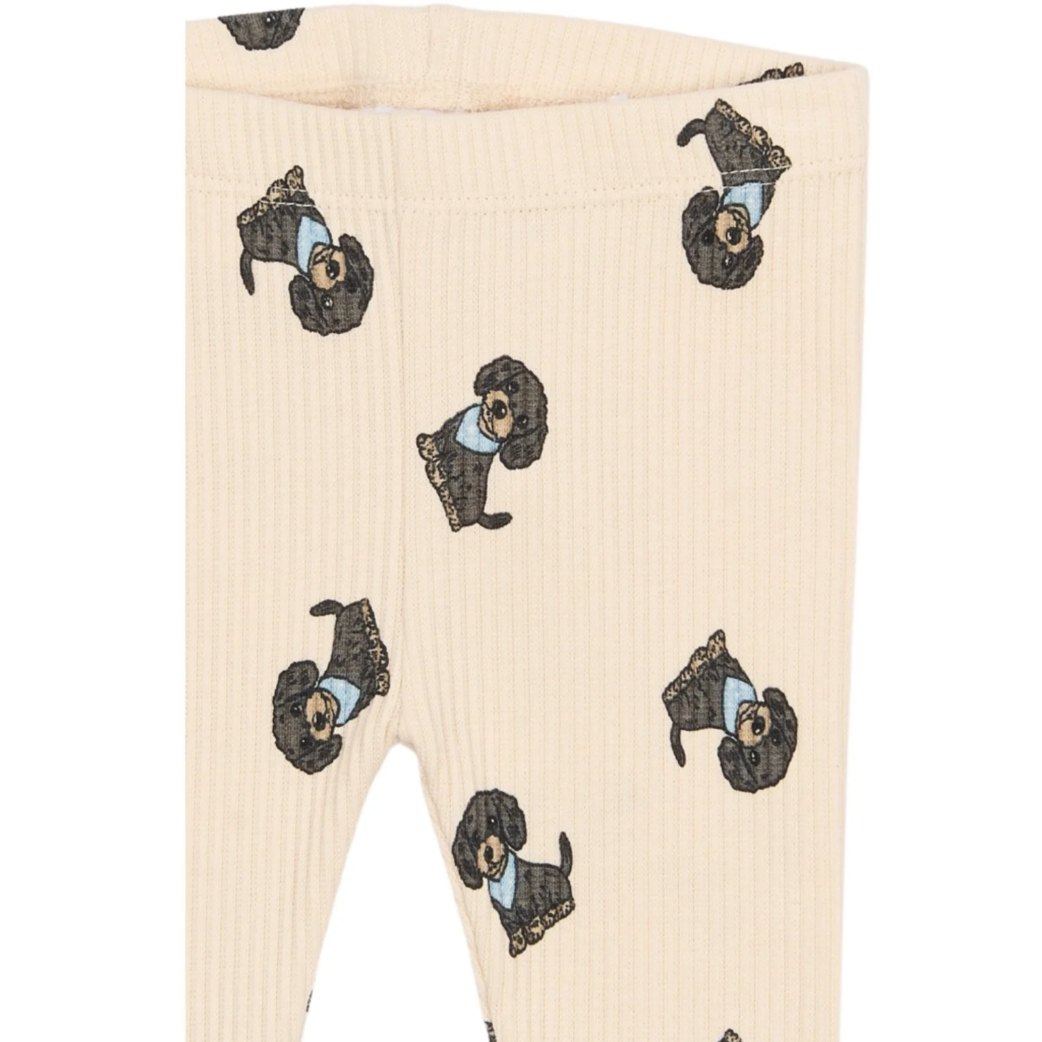 THE NEW Siblings Gardenia Aop Tnsbsylvan Rib Leggings - Image 3