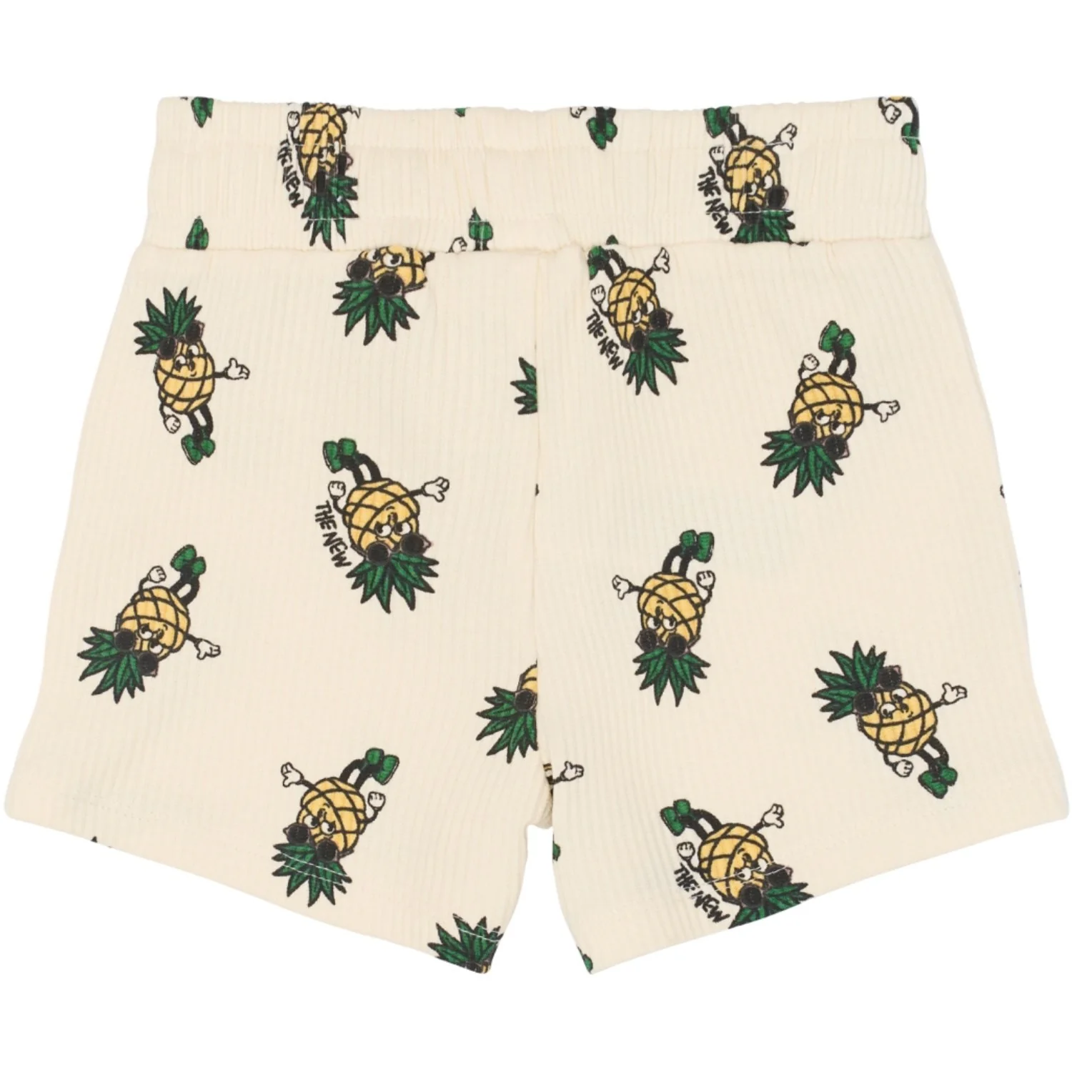 THE NEW Siblings Gardenia Aop Tnsttravis Rib Shorts - Image 3