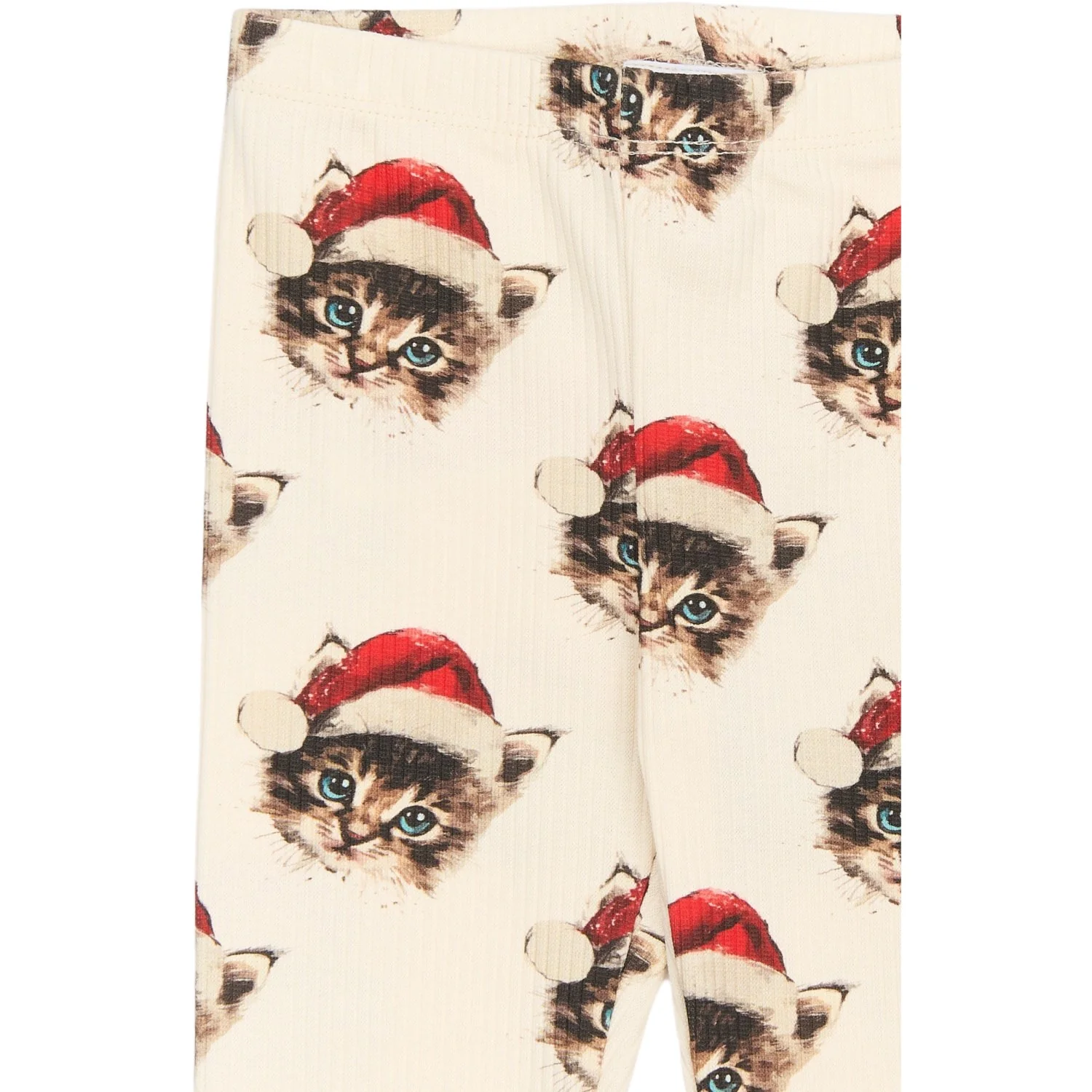 THE NEW Siblings Gardenia Cat AOP Holiday Rib Night Set - Image 3