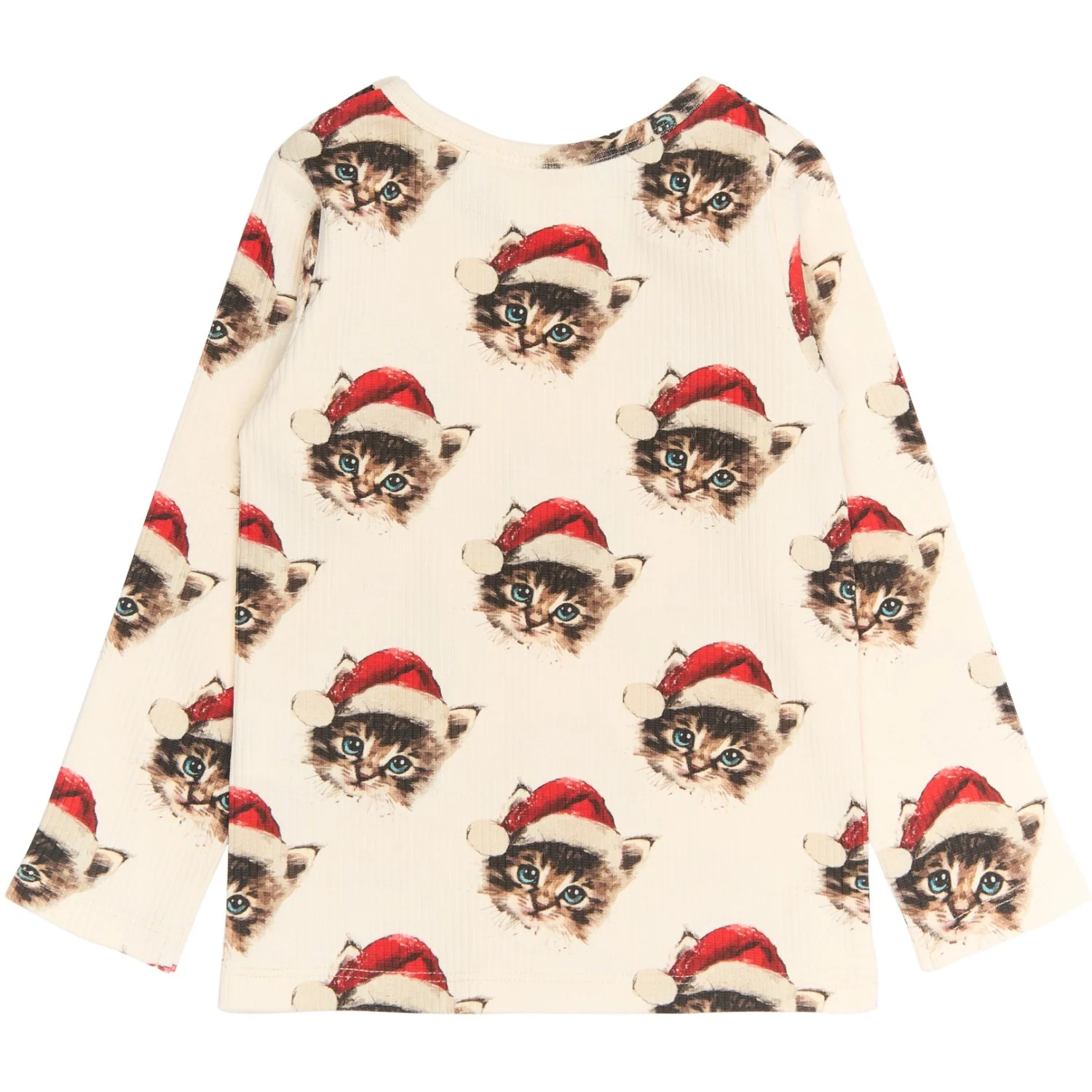 THE NEW Siblings Gardenia Cat AOP Holiday Rib Night Set - Image 7