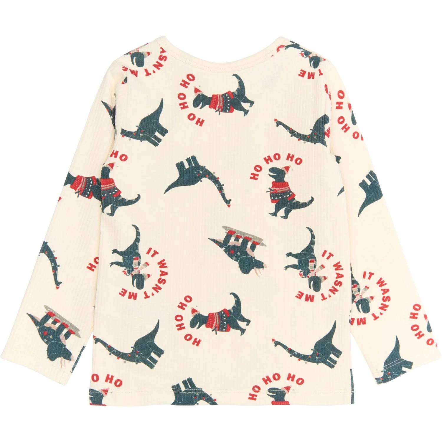 THE NEW Siblings Gardenia Dino AOP Holiday Rib Night Set - Image 9