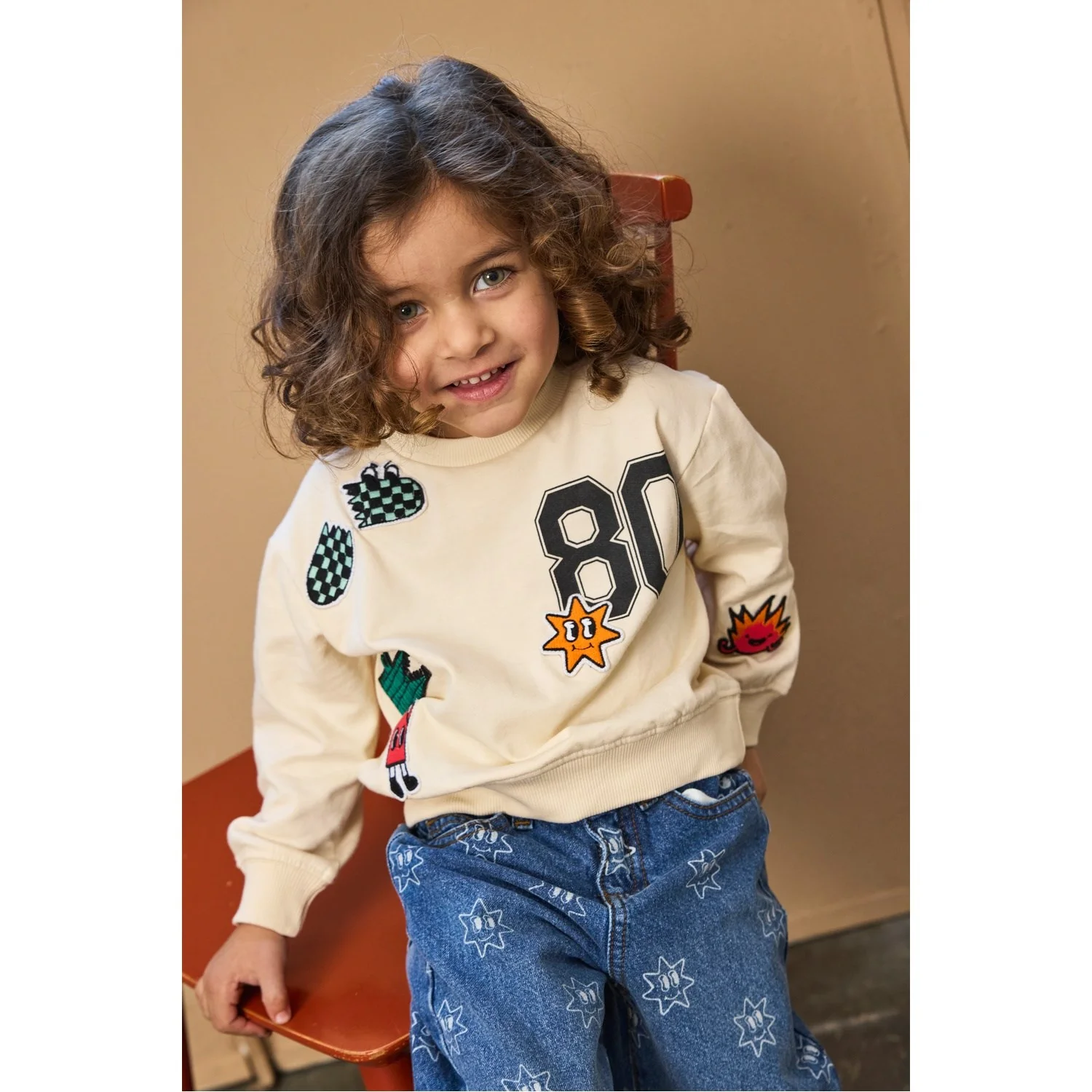 THE NEW Siblings Gardenia Raymond Oversize Sweatshirt - Image 4