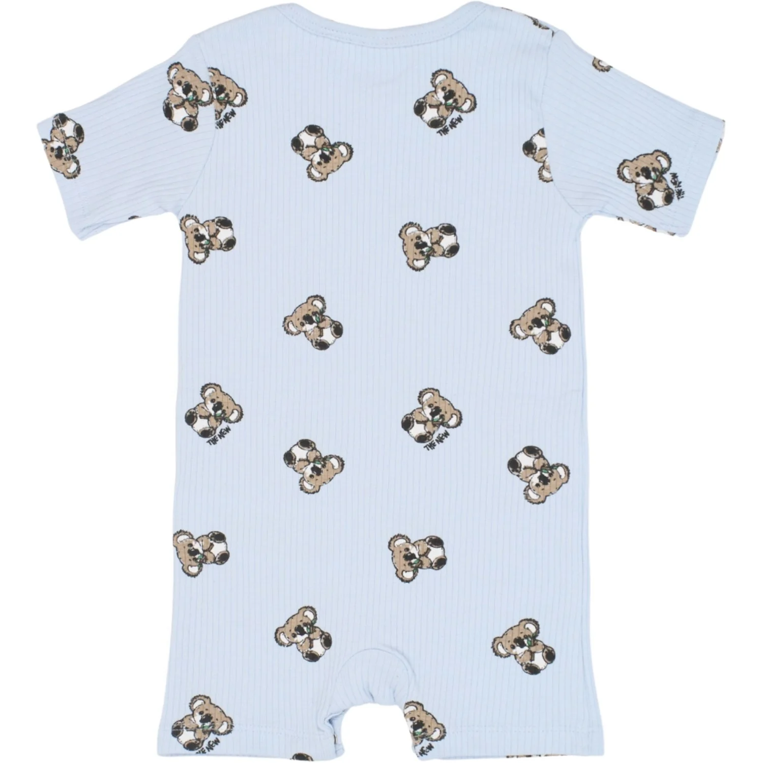THE NEW Siblings Heather Aop Tnsbtopper S_S Rib Jumpsuit - Image 3