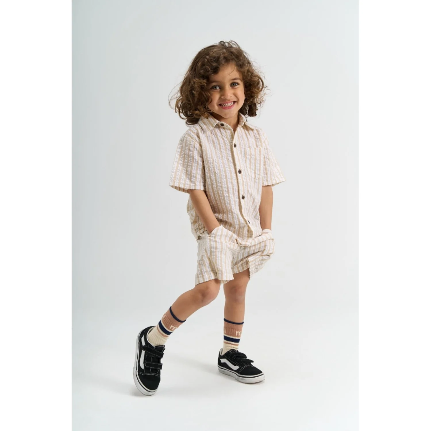 THE NEW Siblings Humus Striped Tnstsmitty Shorts - Image 2