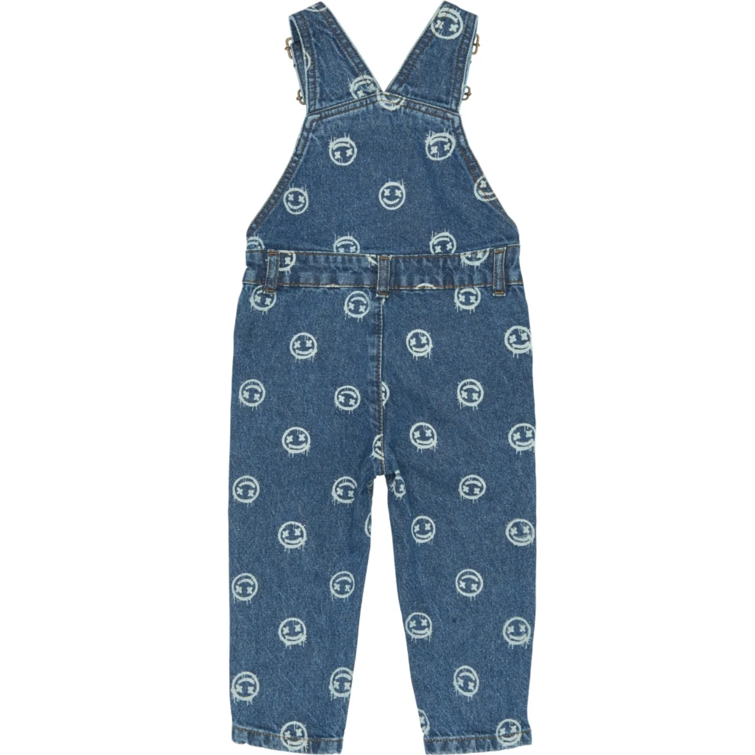 THE NEW Siblings Medium Blue Denim Aop Tnstspero Denim Dungarees - Image 3