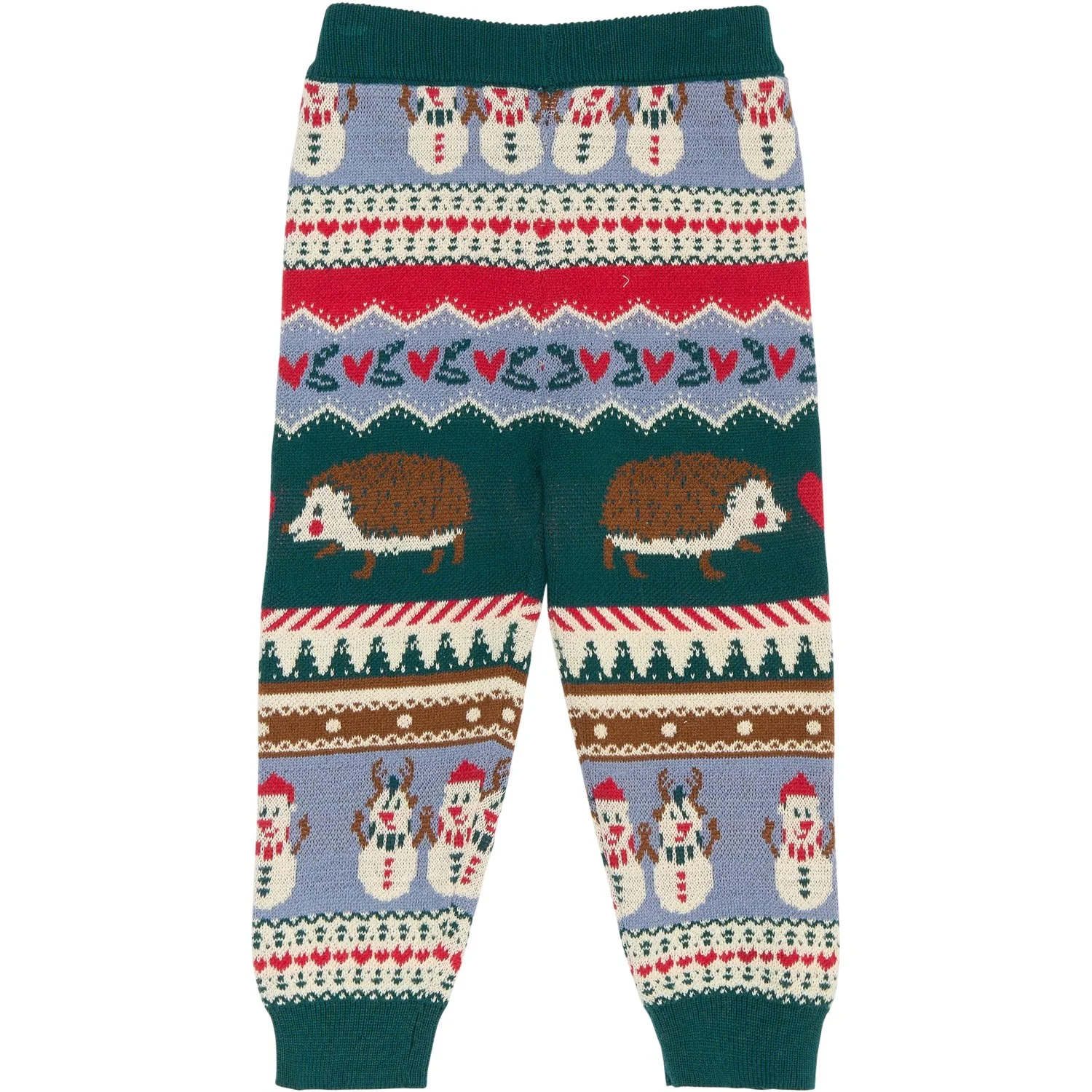 THE NEW Siblings Multi Colour Holiday Jacquard Pants - Image 3