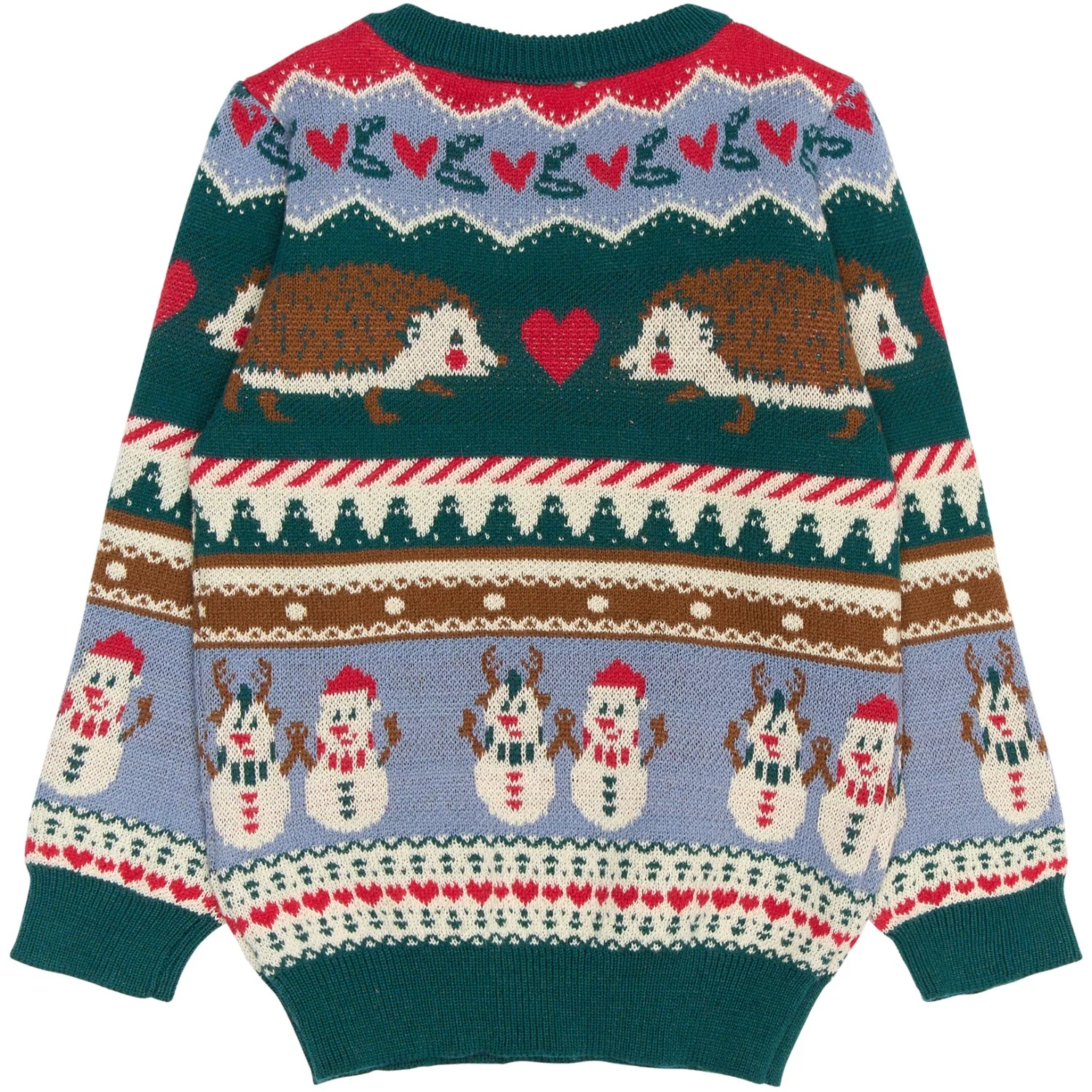 THE NEW Siblings Multi Colour Holiday Jacquard Pullover - Image 3
