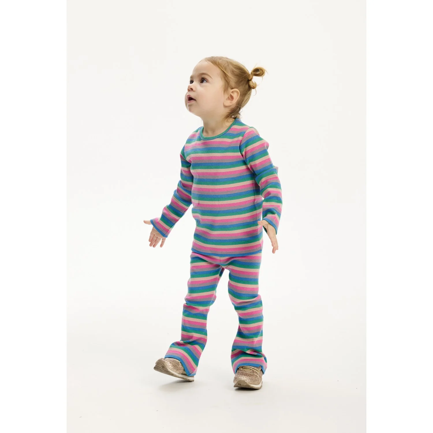 THE NEW Siblings Multi Striped Polly L_S Rib Tee - Image 2