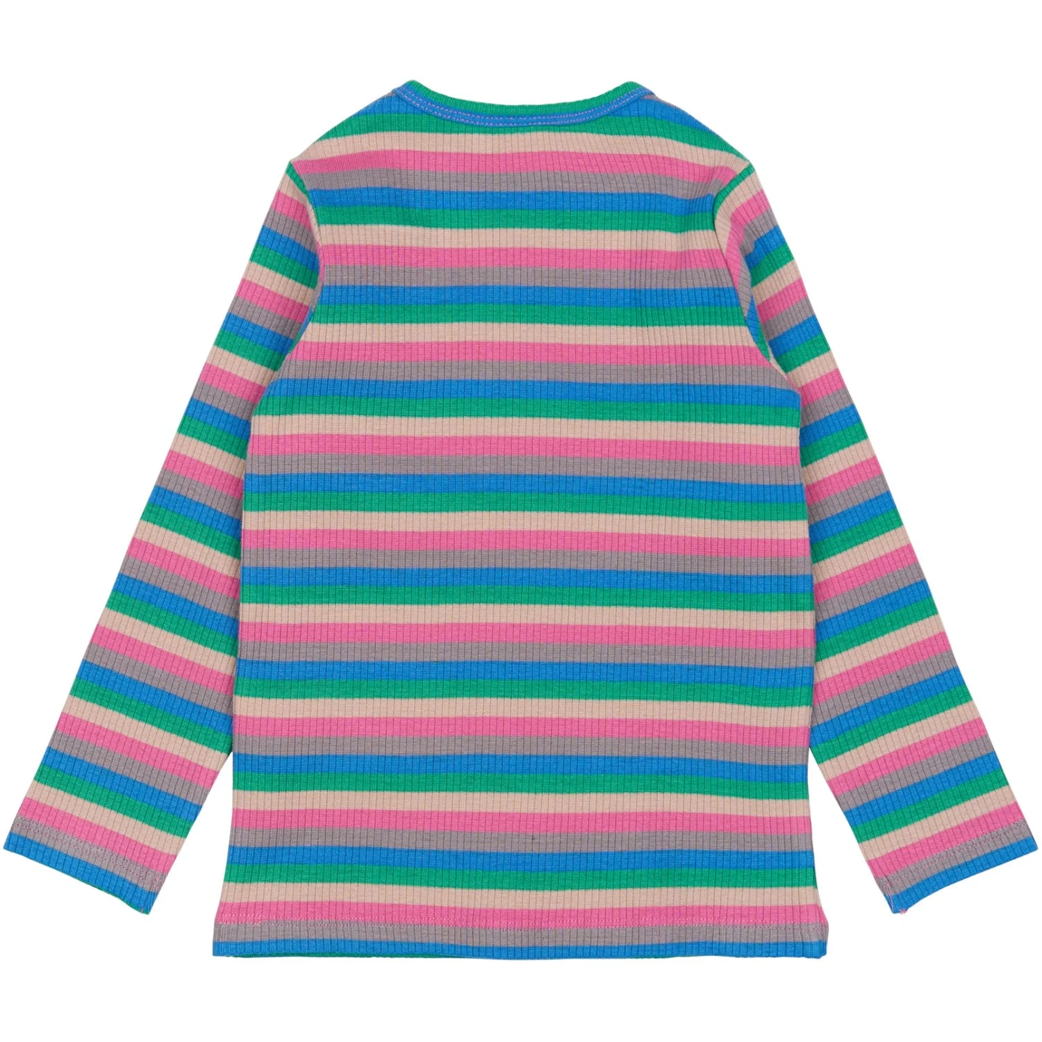 THE NEW Siblings Multi Striped Polly L_S Rib Tee - Image 5