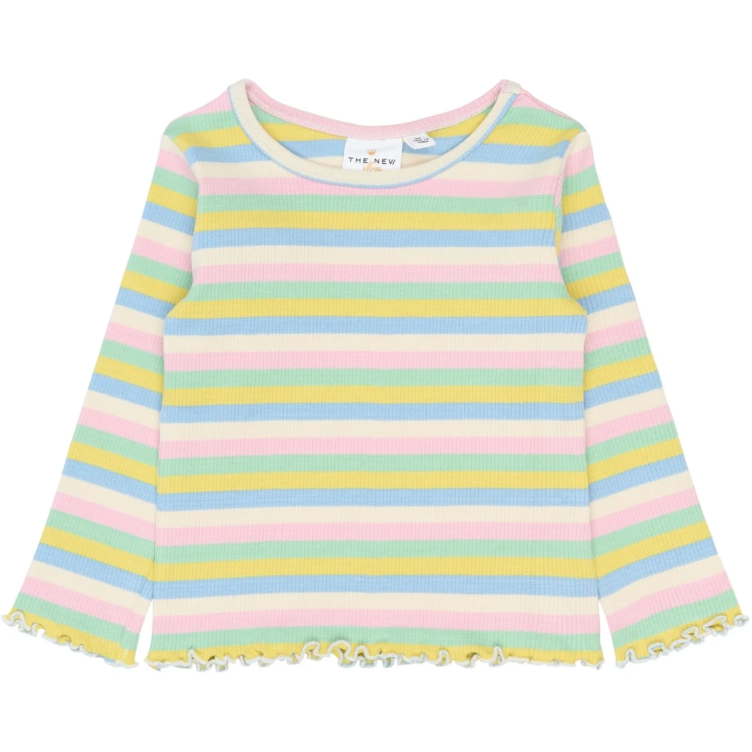 THE NEW Siblings Multi Striped Tnstsofia L_S Rib Tee