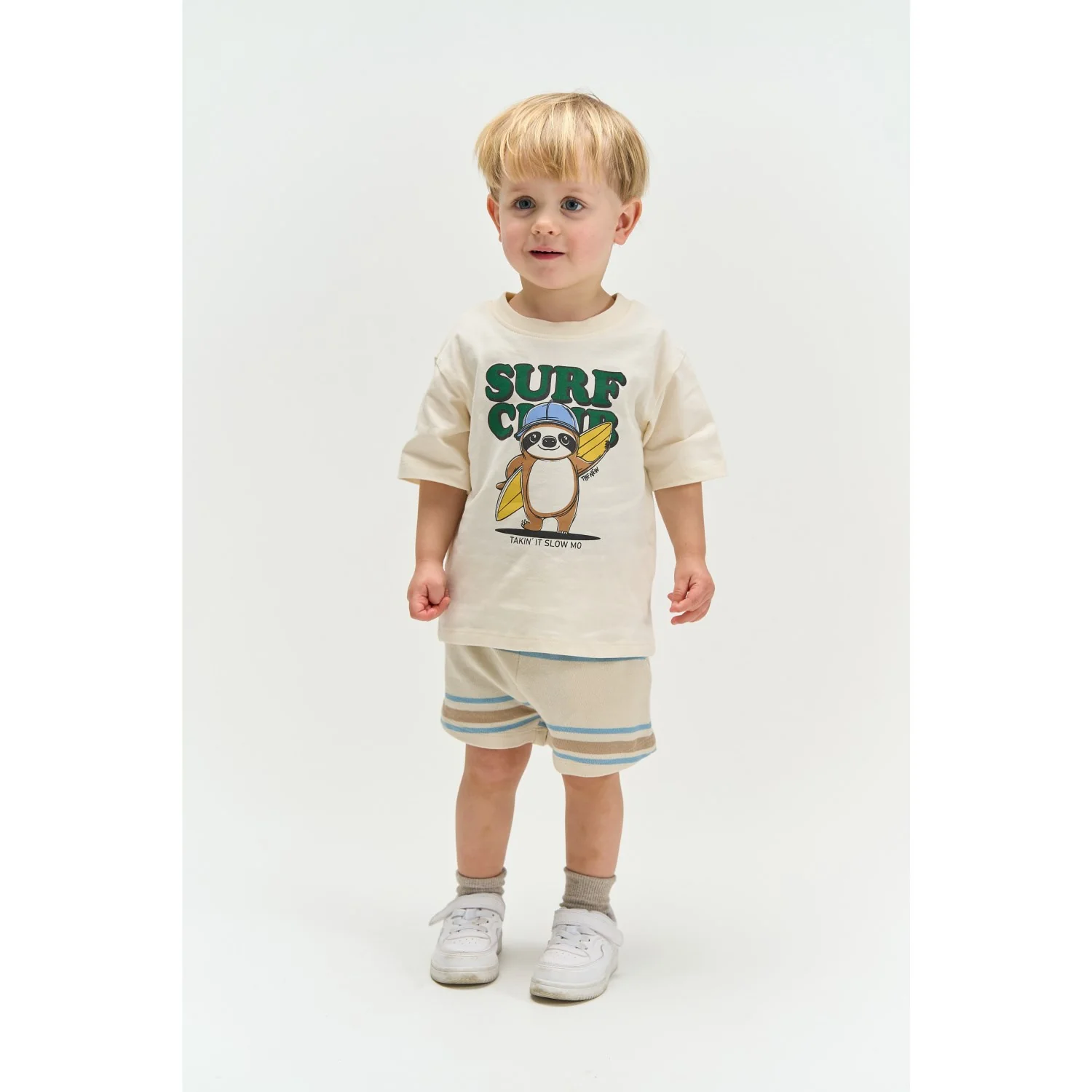 THE NEW Siblings Multi Striped Tnsttheodor Shorts - Image 2