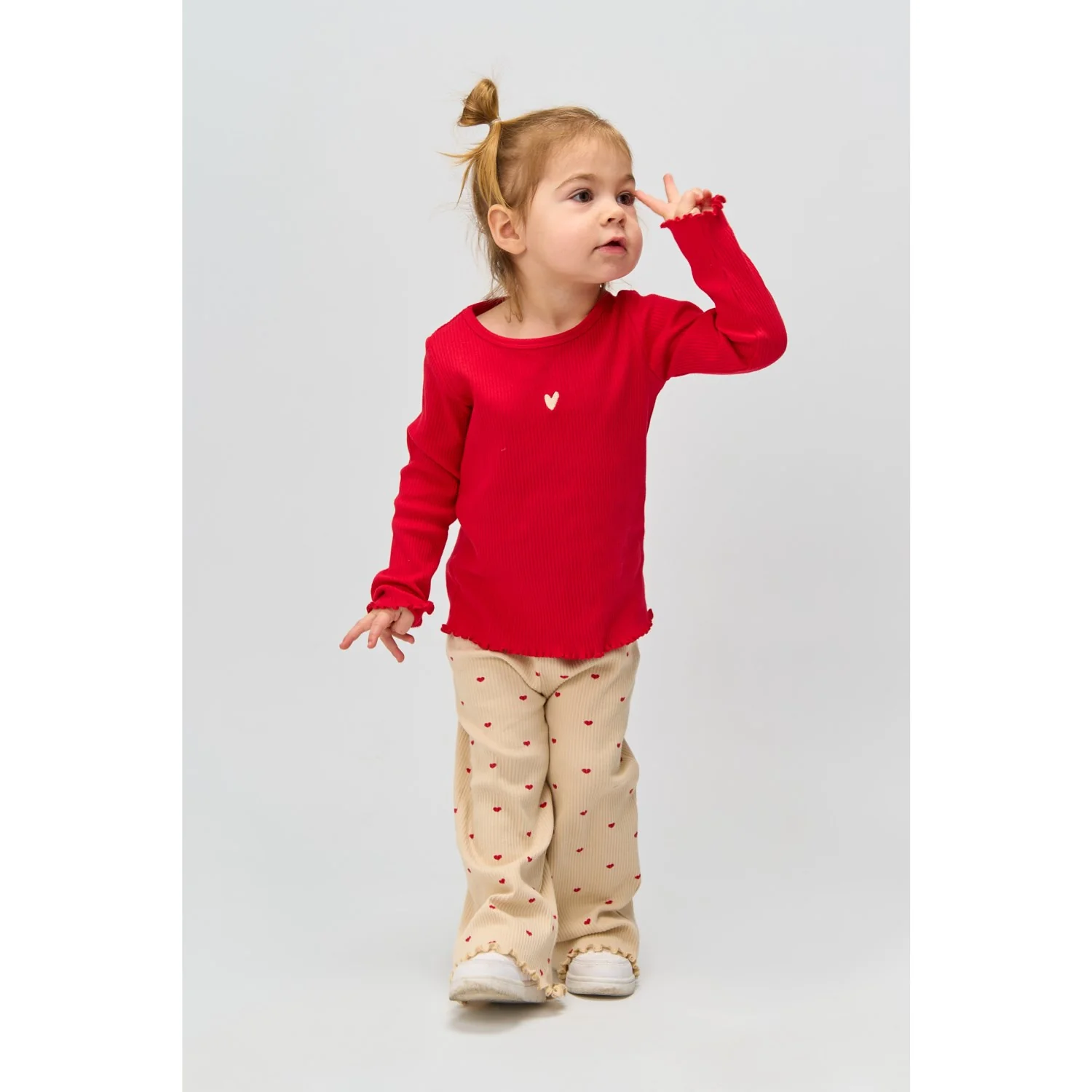 THE NEW Siblings Ski Patrol Rianna L_S Rib Tee - Image 3
