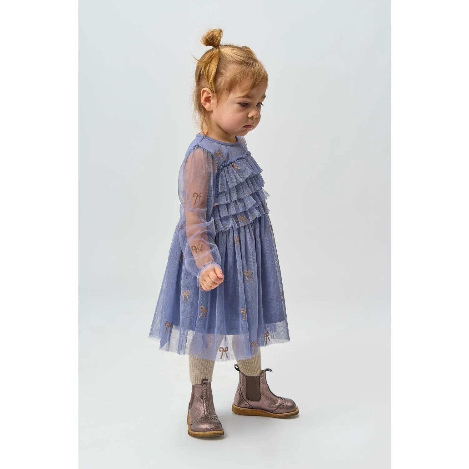 THE NEW Siblings Tempest AOP Runa L_S Dress - Image 7