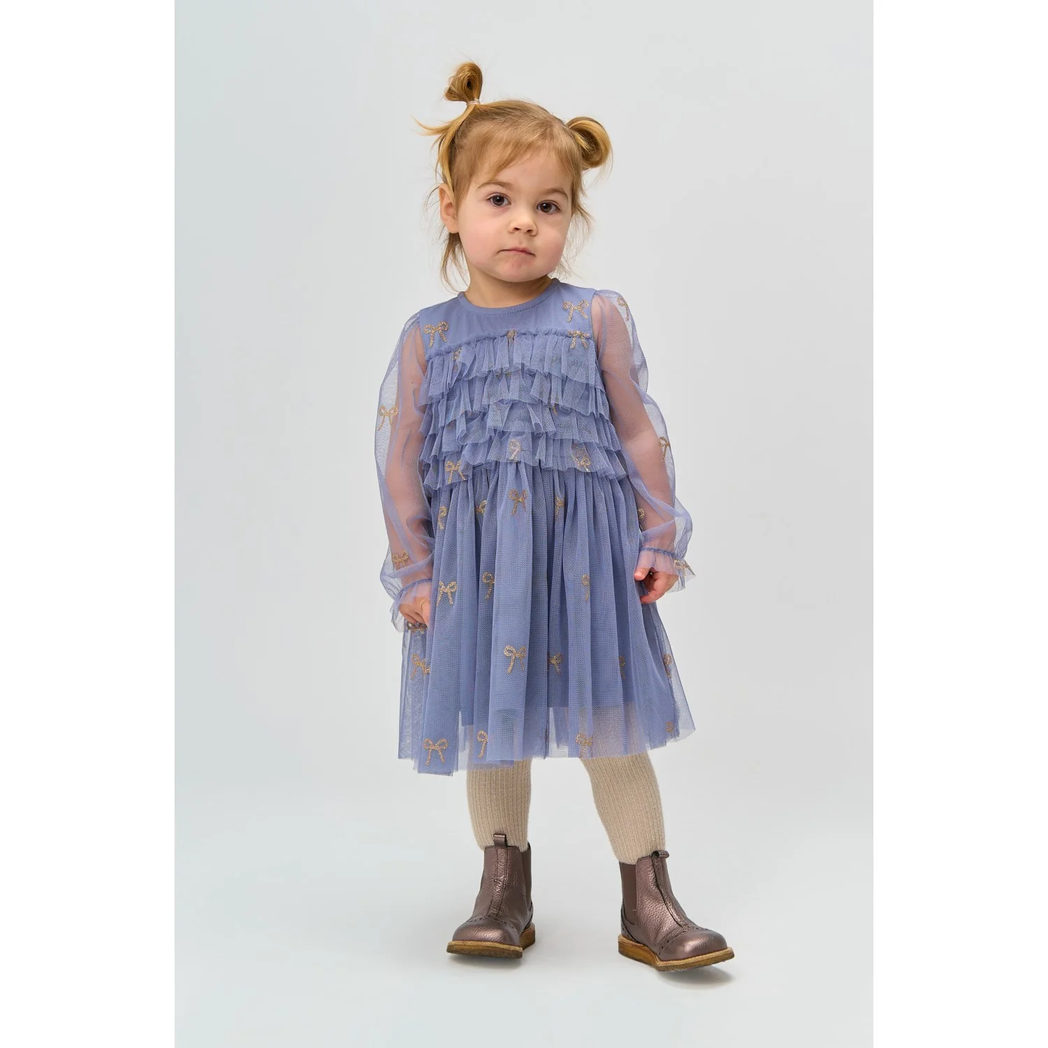 THE NEW Siblings Tempest AOP Runa L_S Dress - Image 8