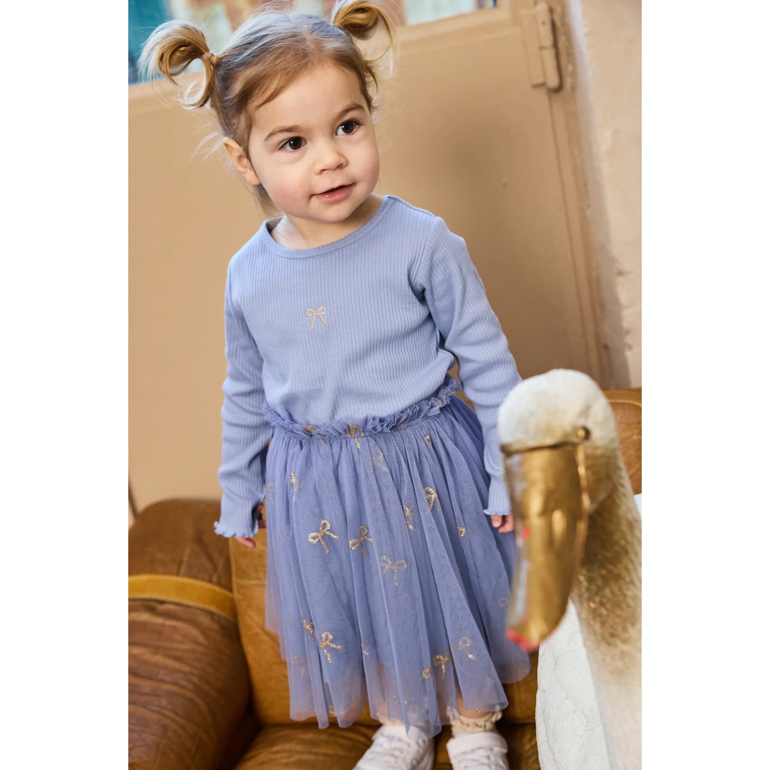 THE NEW Siblings Tempest AOP Runa Skirt - Image 2