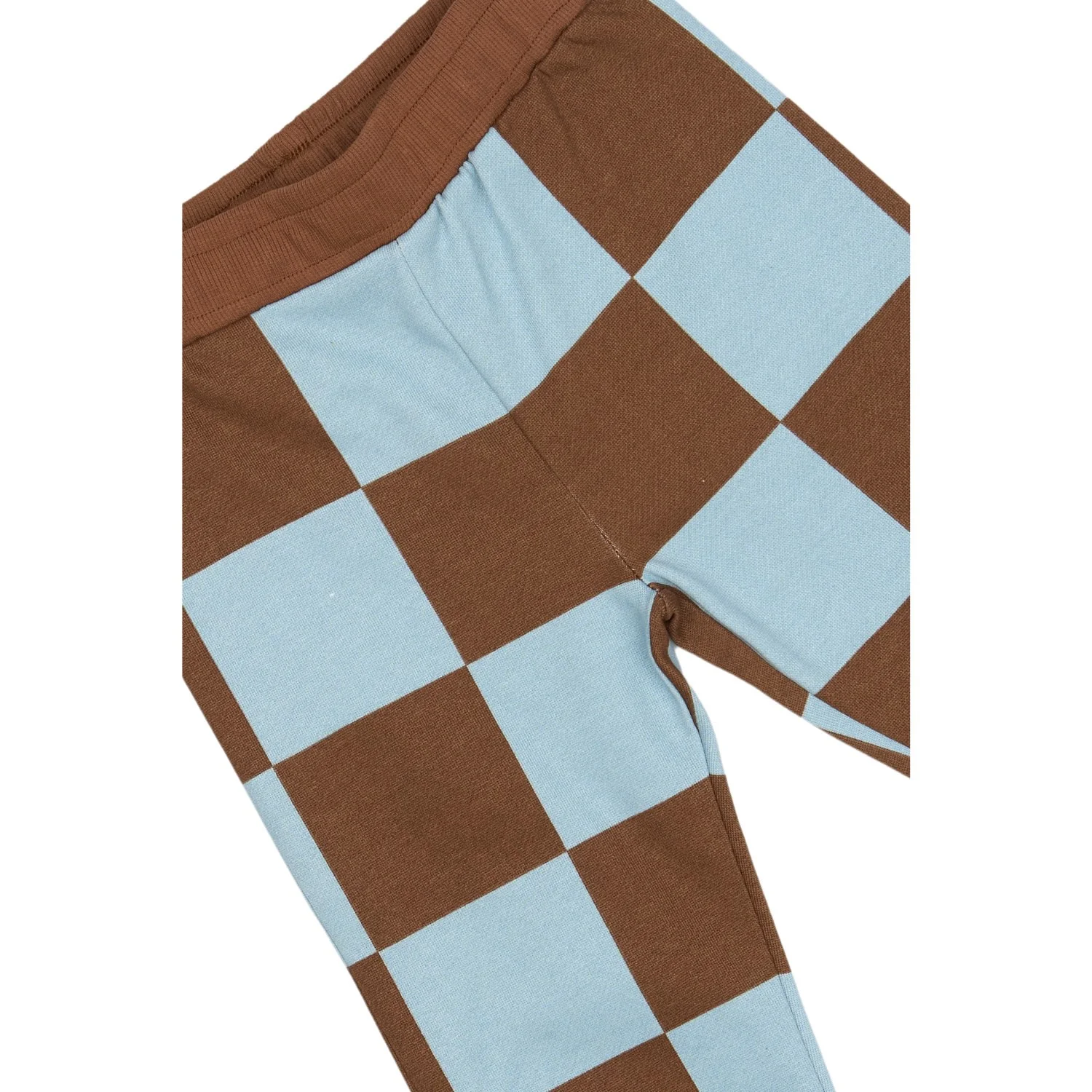 THE NEW Siblings Toffee Check TNSTPaulie Sweatpants - Image 3