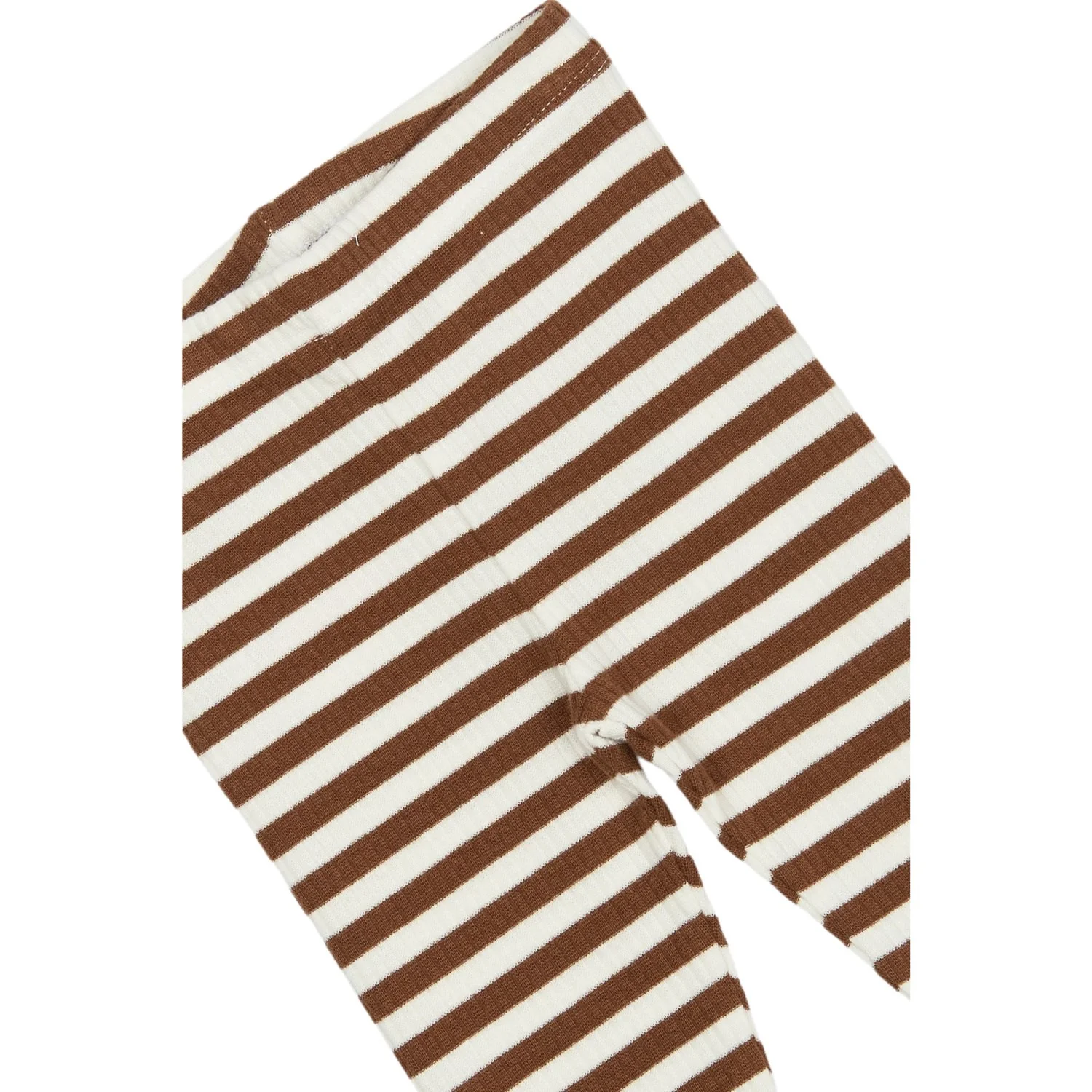 THE NEW Siblings Toffee Striped TNSBFro Rib Leggings - Image 2