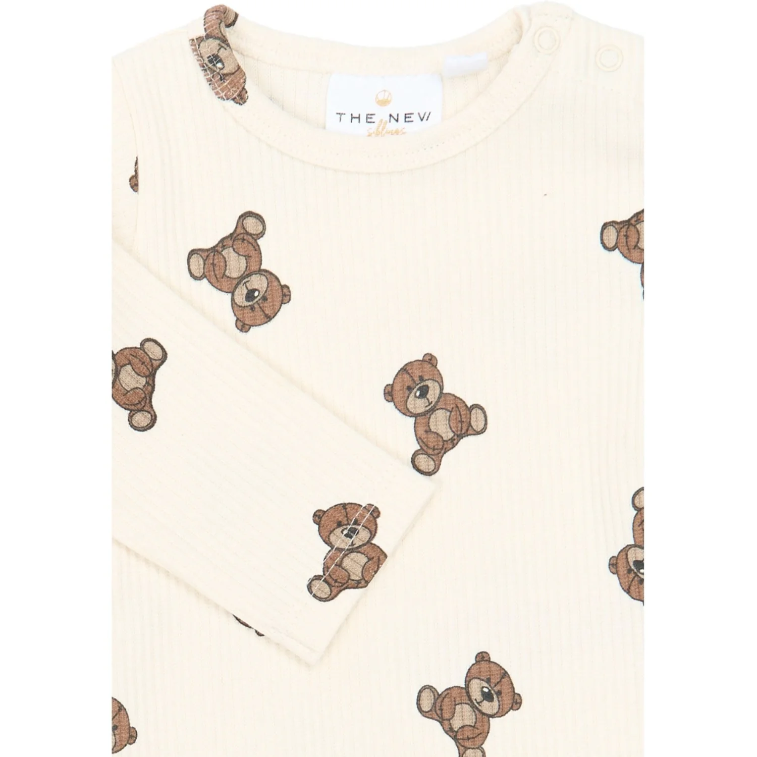THE NEW Siblings X Luksusbaby Gardenia AOP Tnsbpaulo L_S Rib Body - Image 2