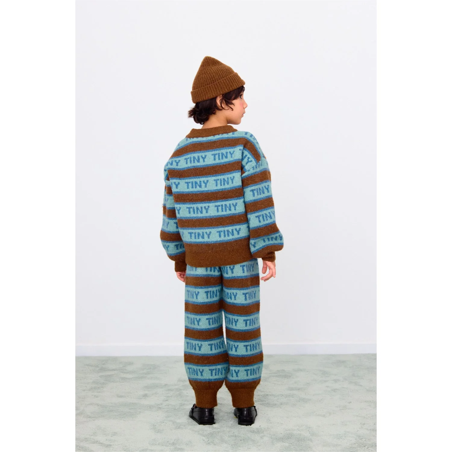 TinyCottons Dark Brown Tiny Sweater - Image 3