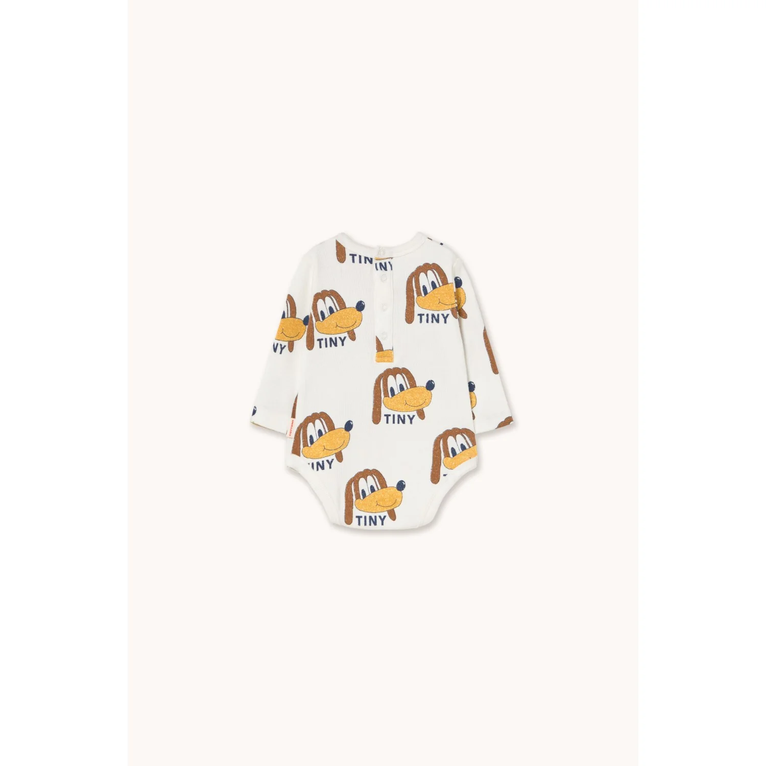 TinyCottons Off-White Dogs Rib Body - Image 2