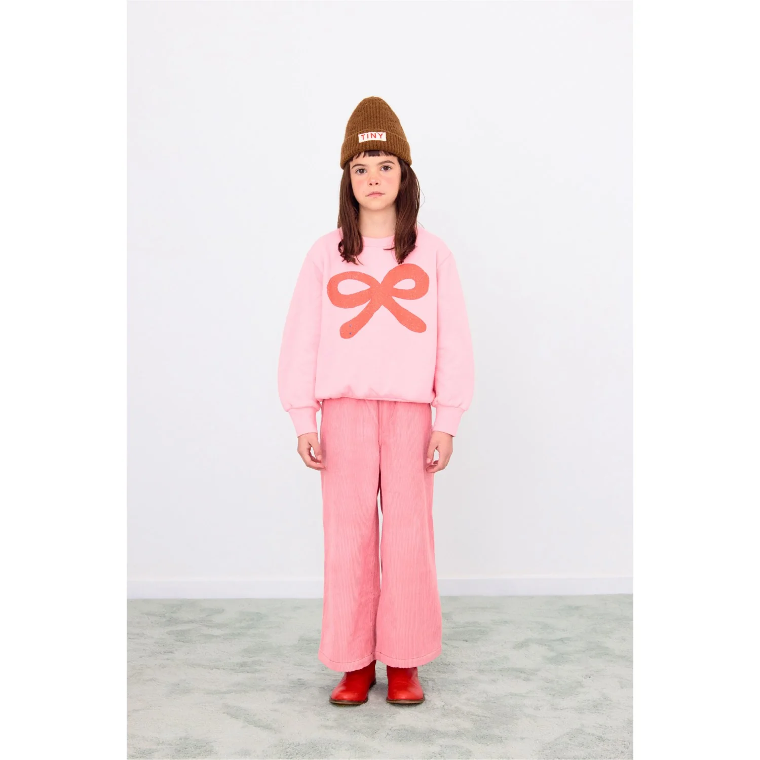 TinyCottons Pink Worm Graphic Sweatshirt - Image 2
