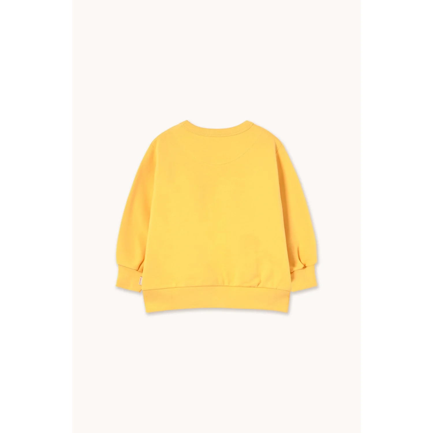 TinyCottons Soft Yellow Red Dog Graphic Sweatshirt - Image 4