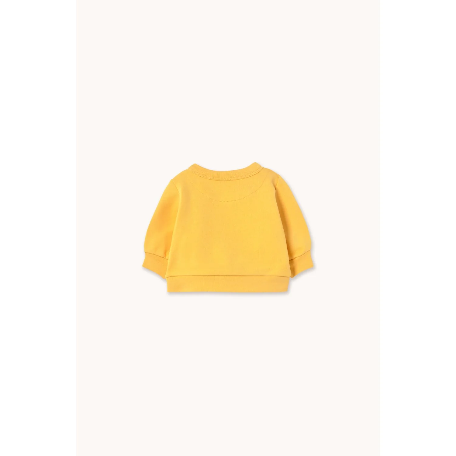 TinyCottons Soft Yellow Tiny Hat Baby Sweatshirt - Image 3