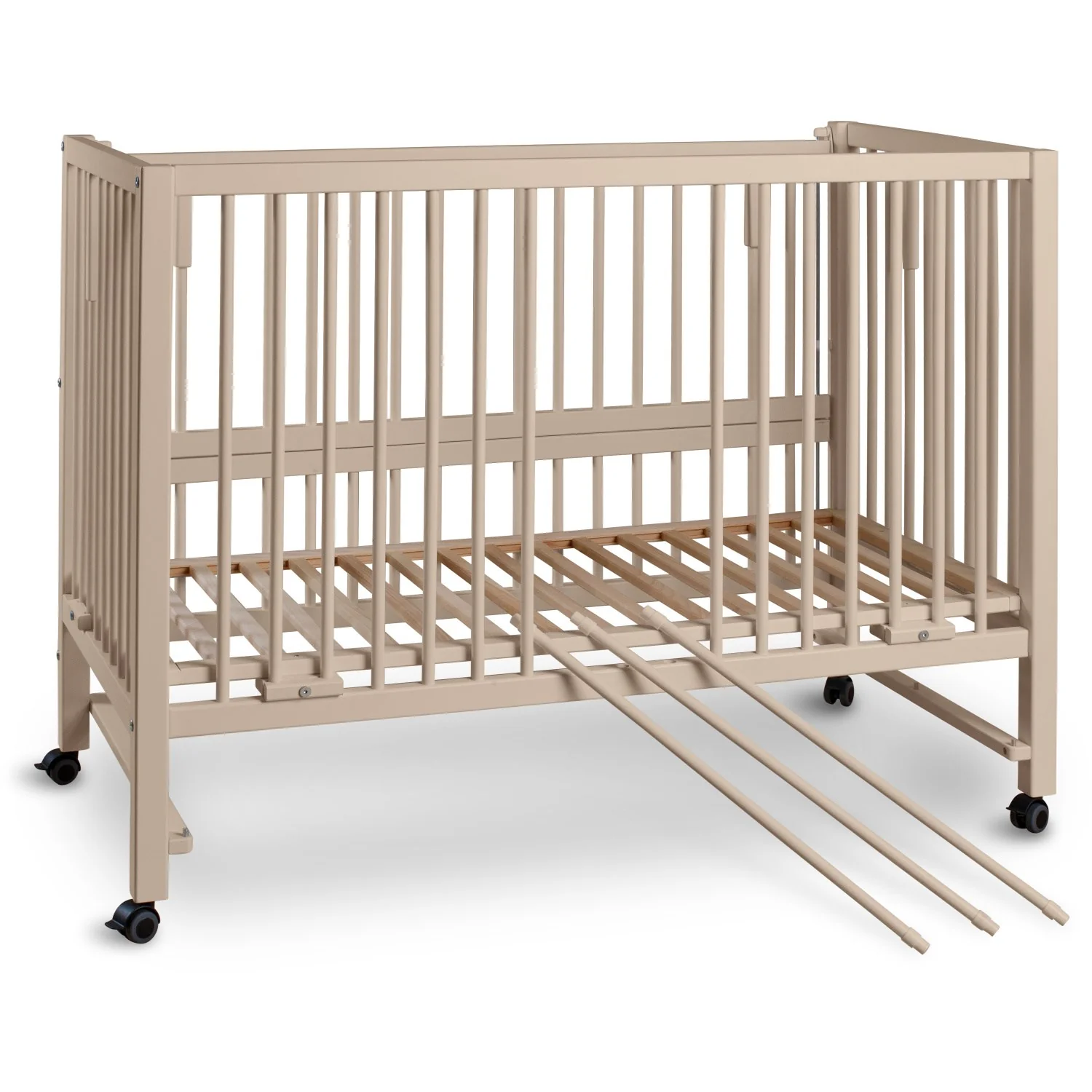 tiSsi® Beige Laquer Hajo Childrens Bed Solid Beech - Image 4