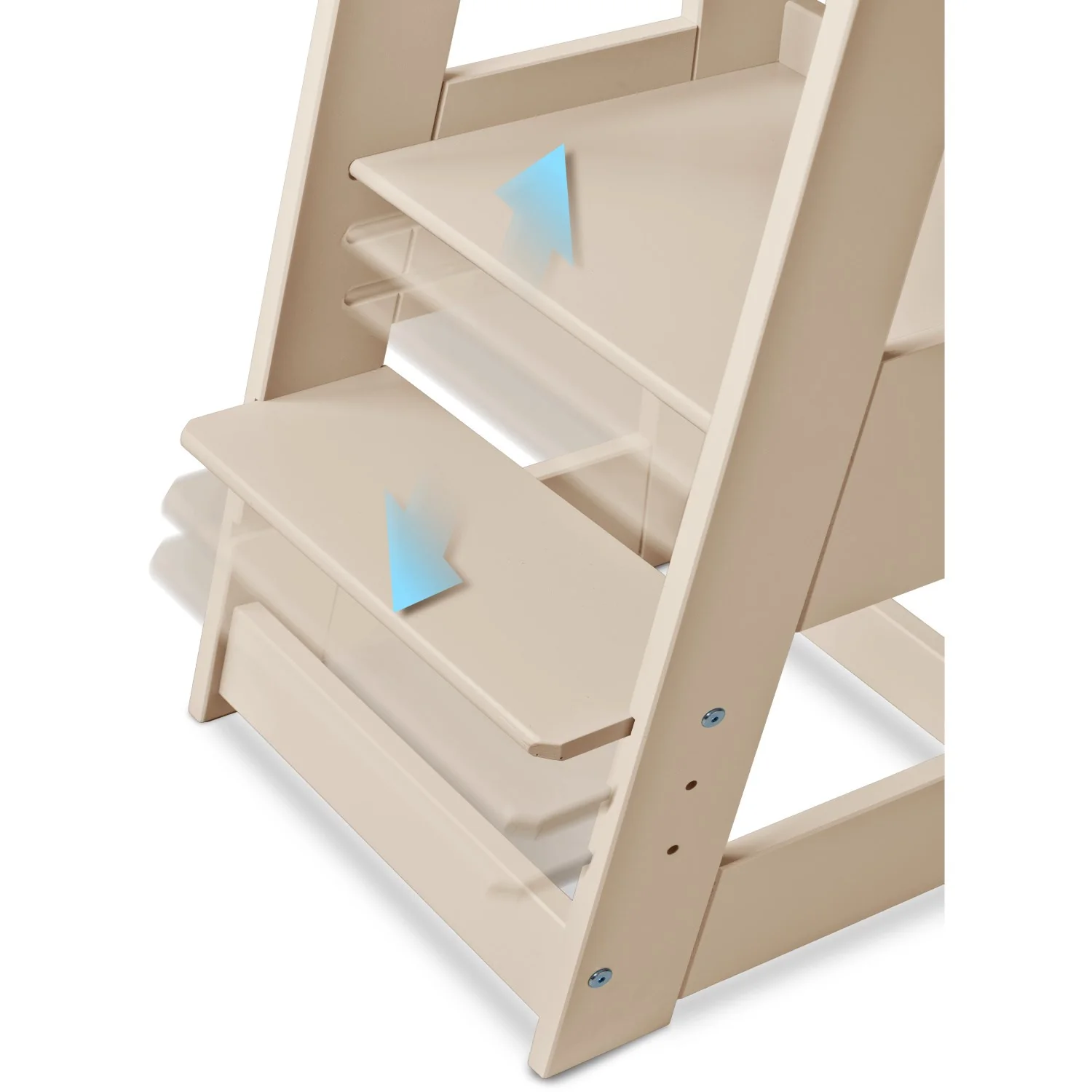 tiSsi® Cashmere Laquer Felix Learning Tower Solid Beech - Image 4