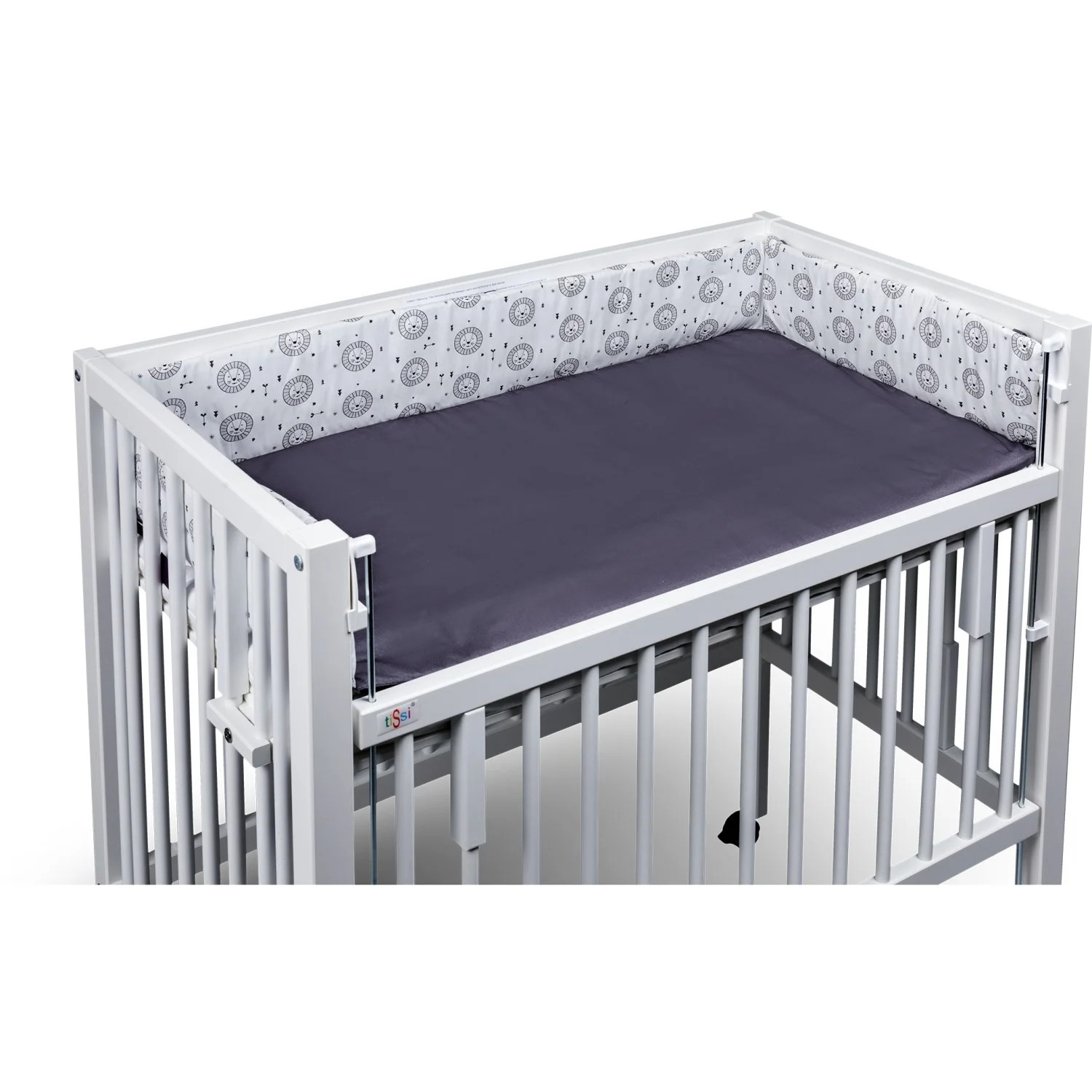 tiSsi® Grey Lion Sophie Bed Bumper