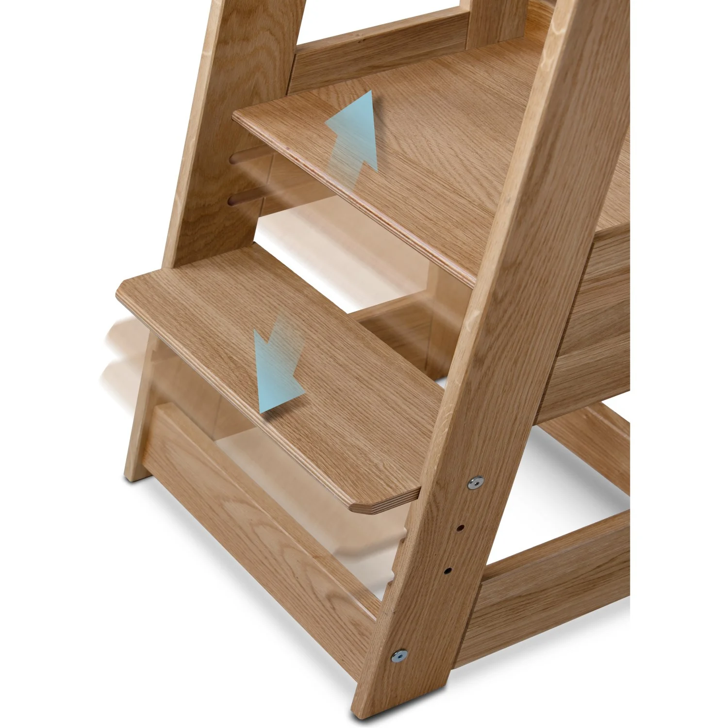 tiSsi® Nature Felix Learning Tower Solid Oak - Image 4