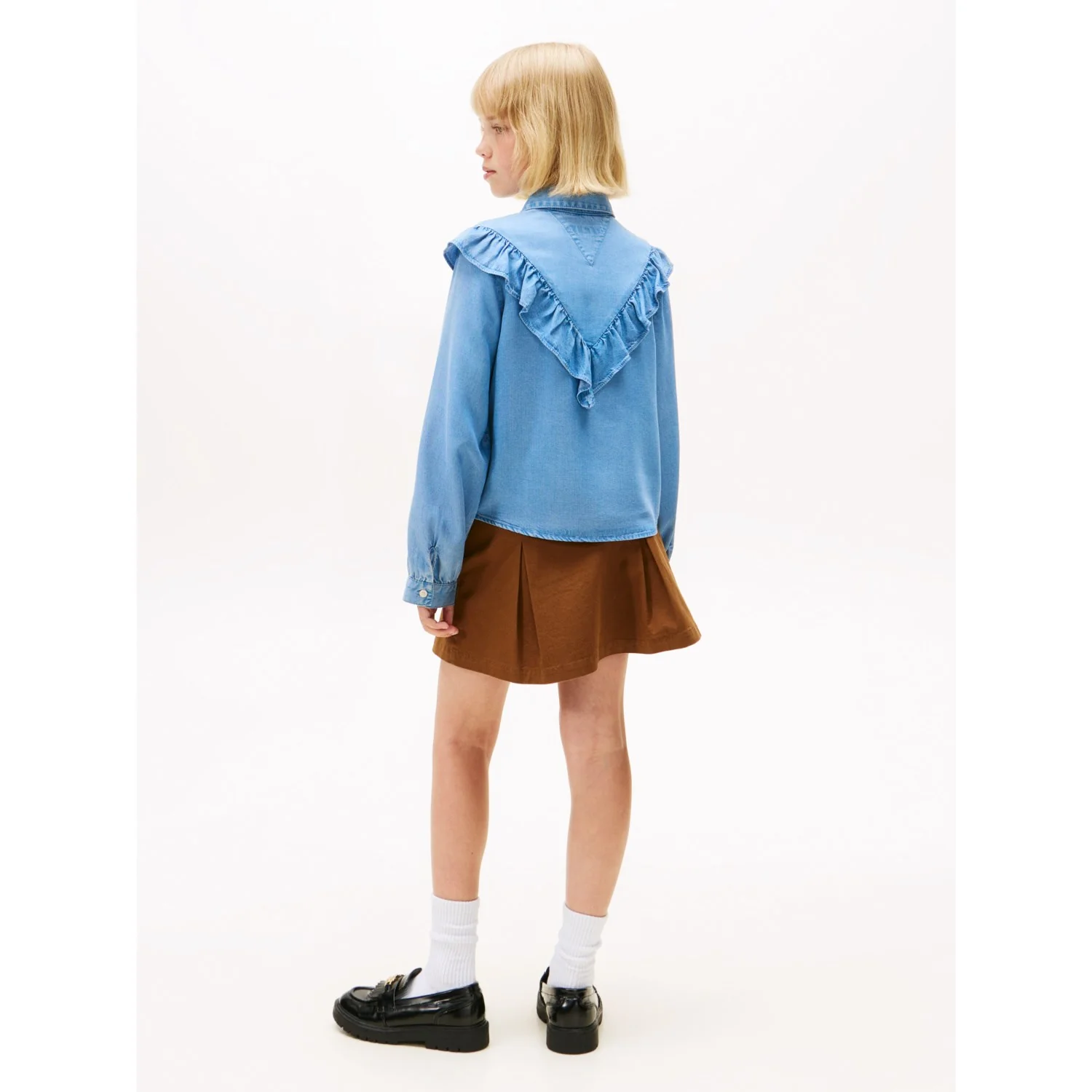 Tommy Hilfiger Denim Ruffle Blouse L/S - Image 10