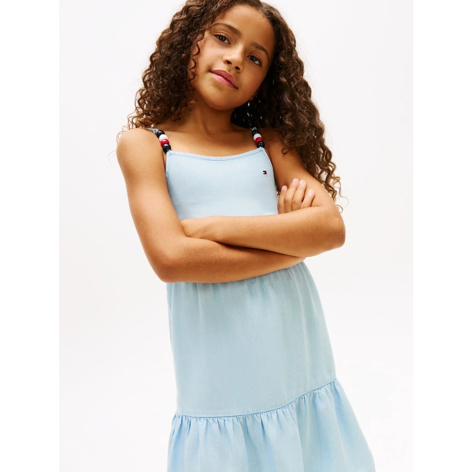 Tommy Hilfiger Denim Tencel Strap Dress - Image 4