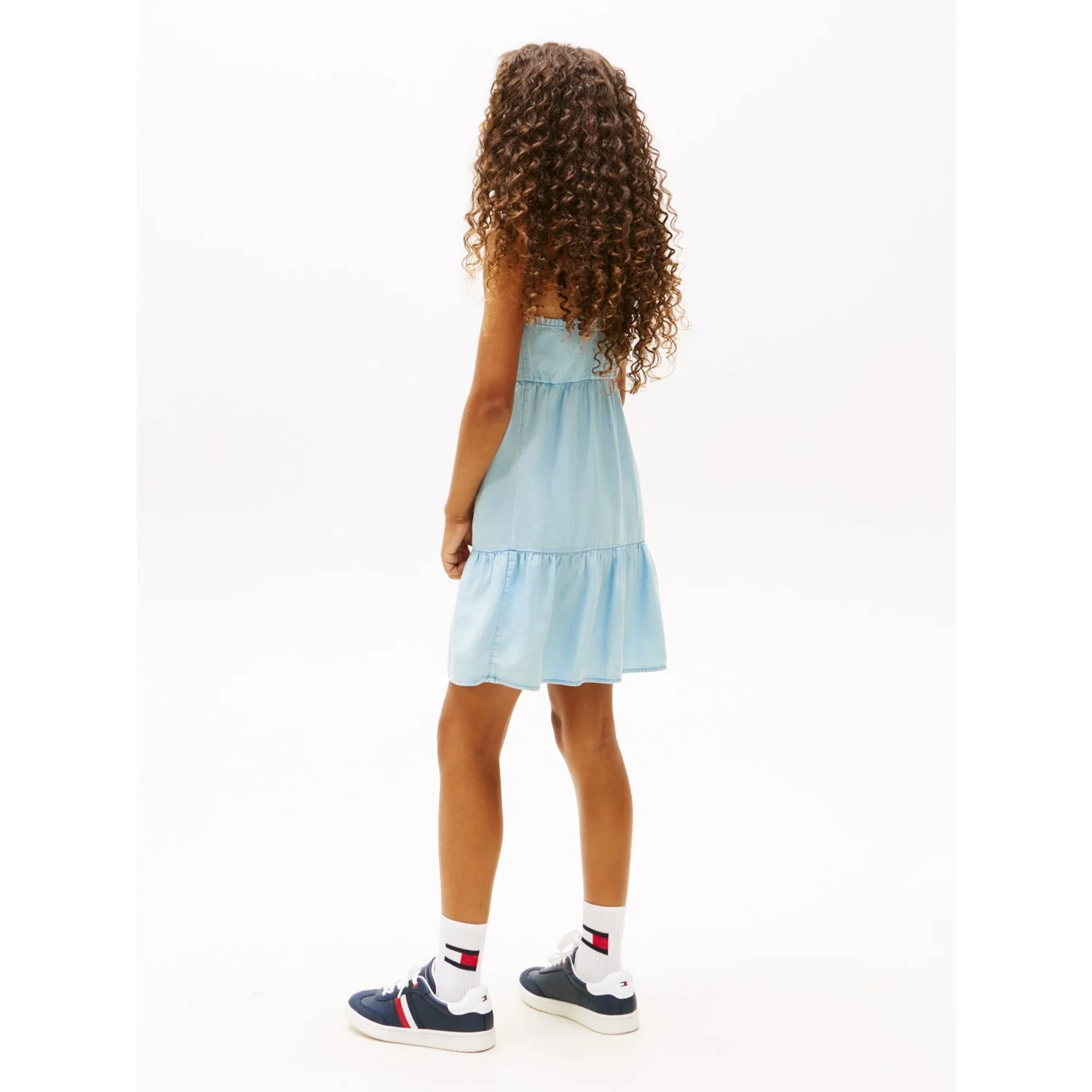 Tommy Hilfiger Denim Tencel Strap Dress - Image 5