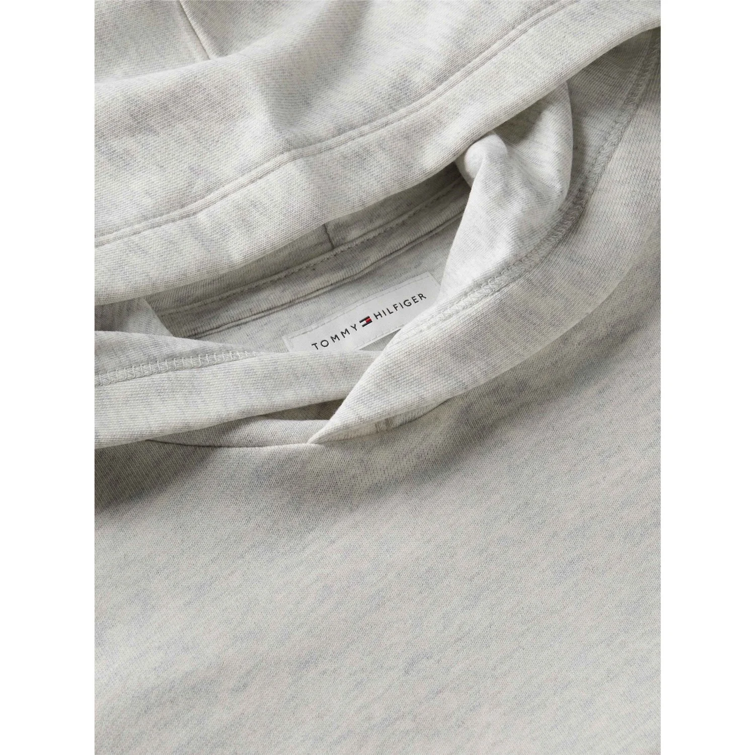 Tommy Hilfiger Heather Grey Flag Heritage Hoodie - Image 2