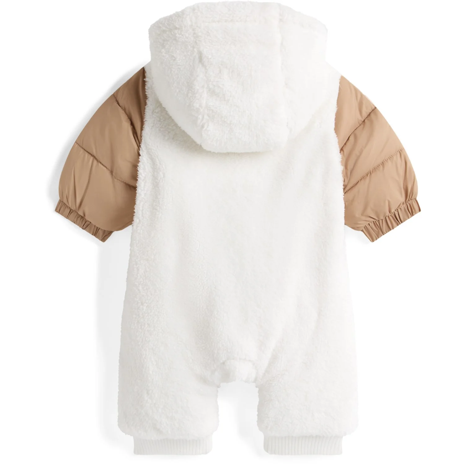 Tommy Hilfiger Ivory Silk Teddy Combi Skisuit - Image 2