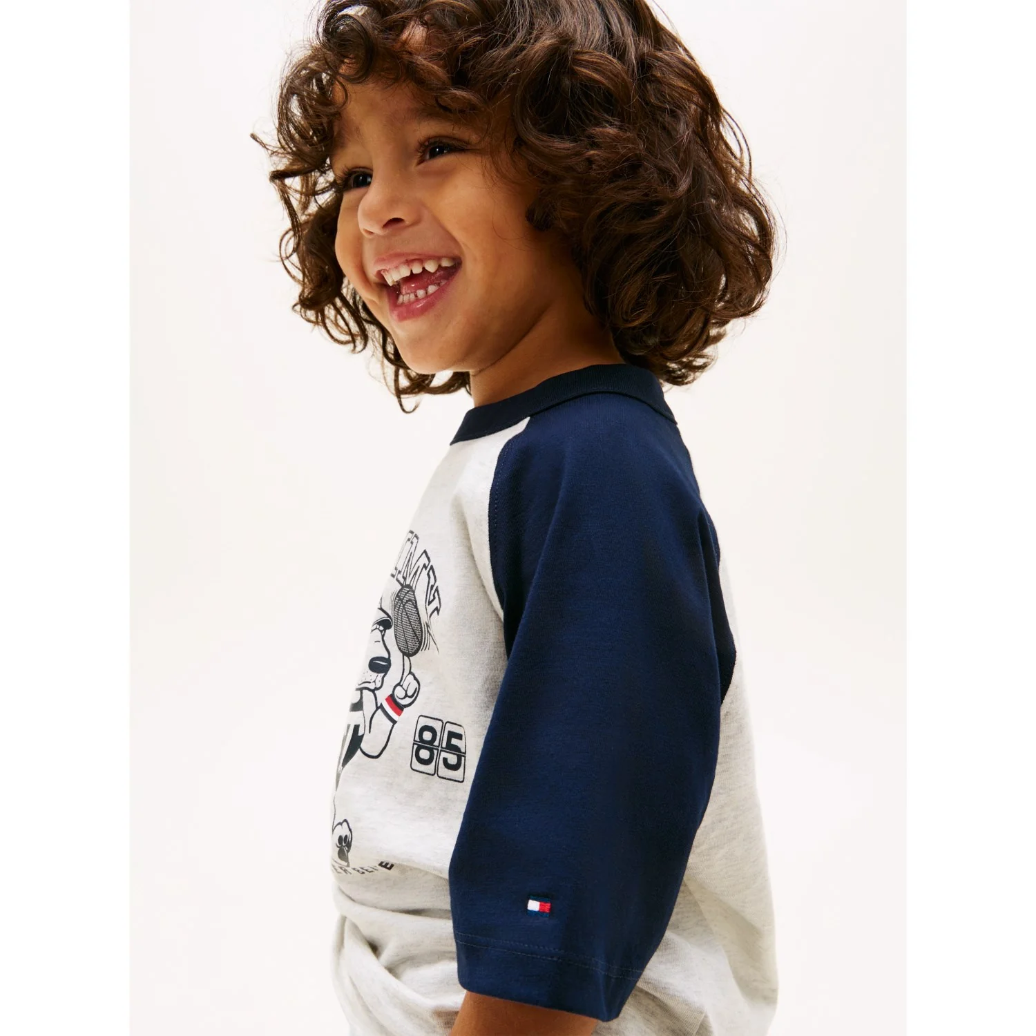 Tommy Hilfiger Light Grey Heather Lb Sports Graphic T-Shirt - Image 9