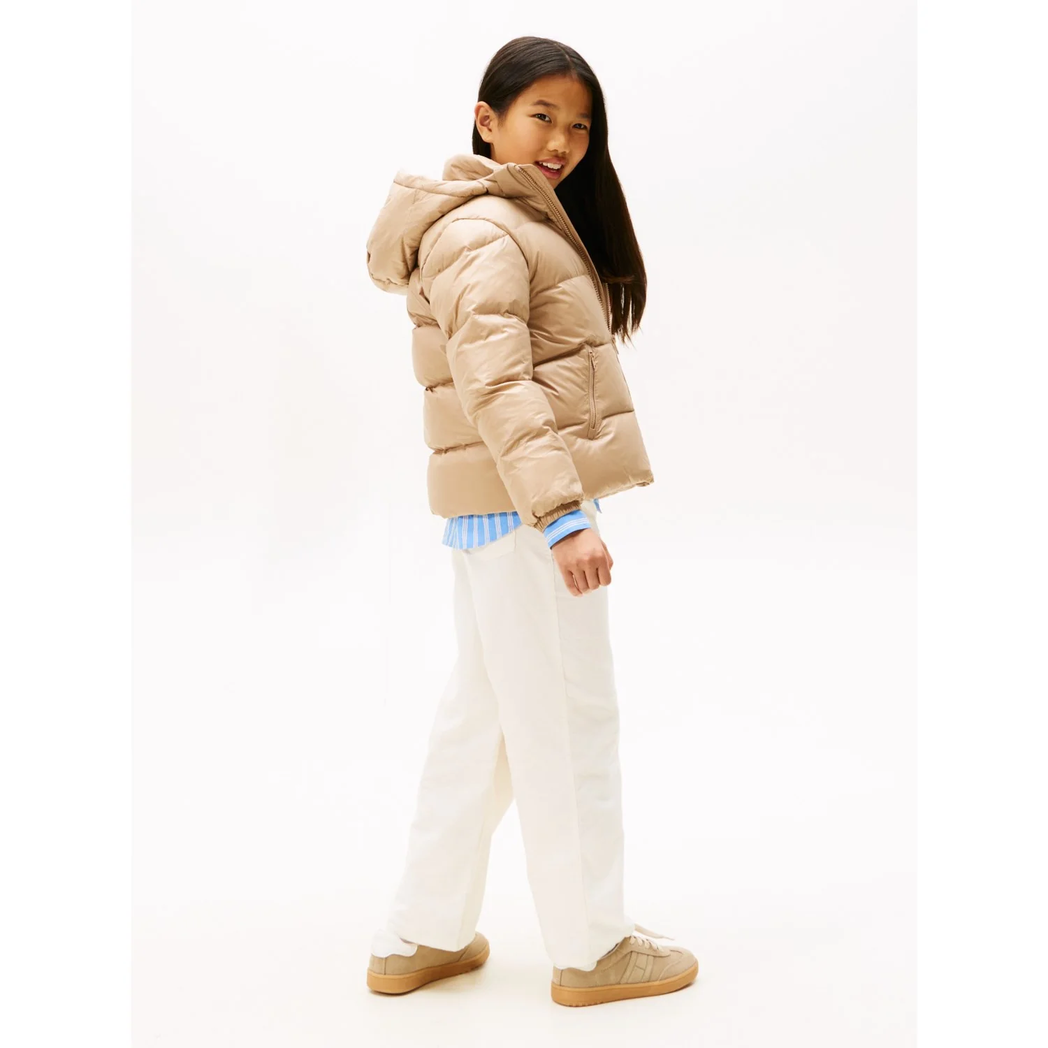 Tommy Hilfiger Malted Milk Essential Down Jacket - Image 10