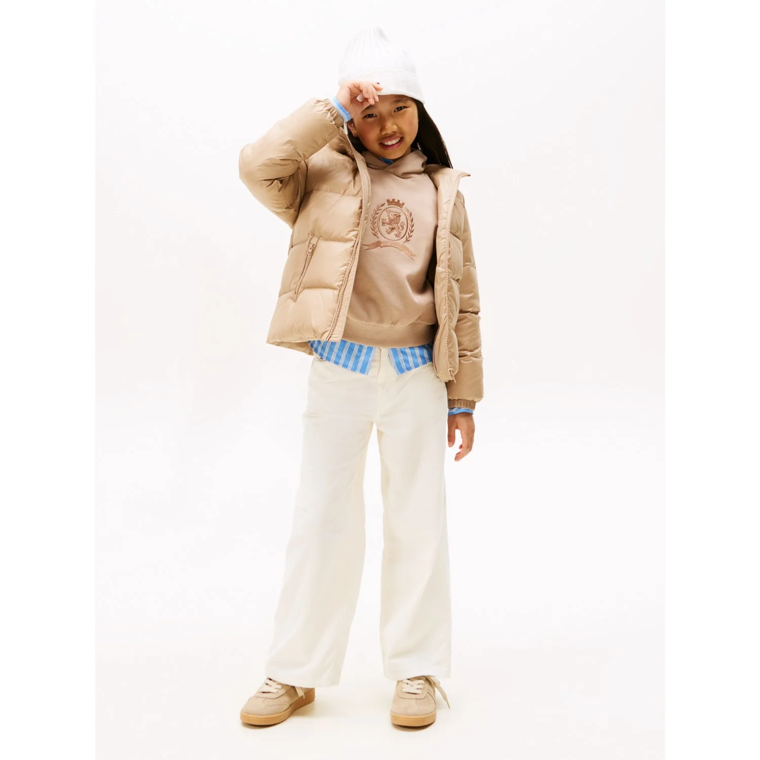 Tommy Hilfiger Malted Milk Essential Down Jacket - Image 9