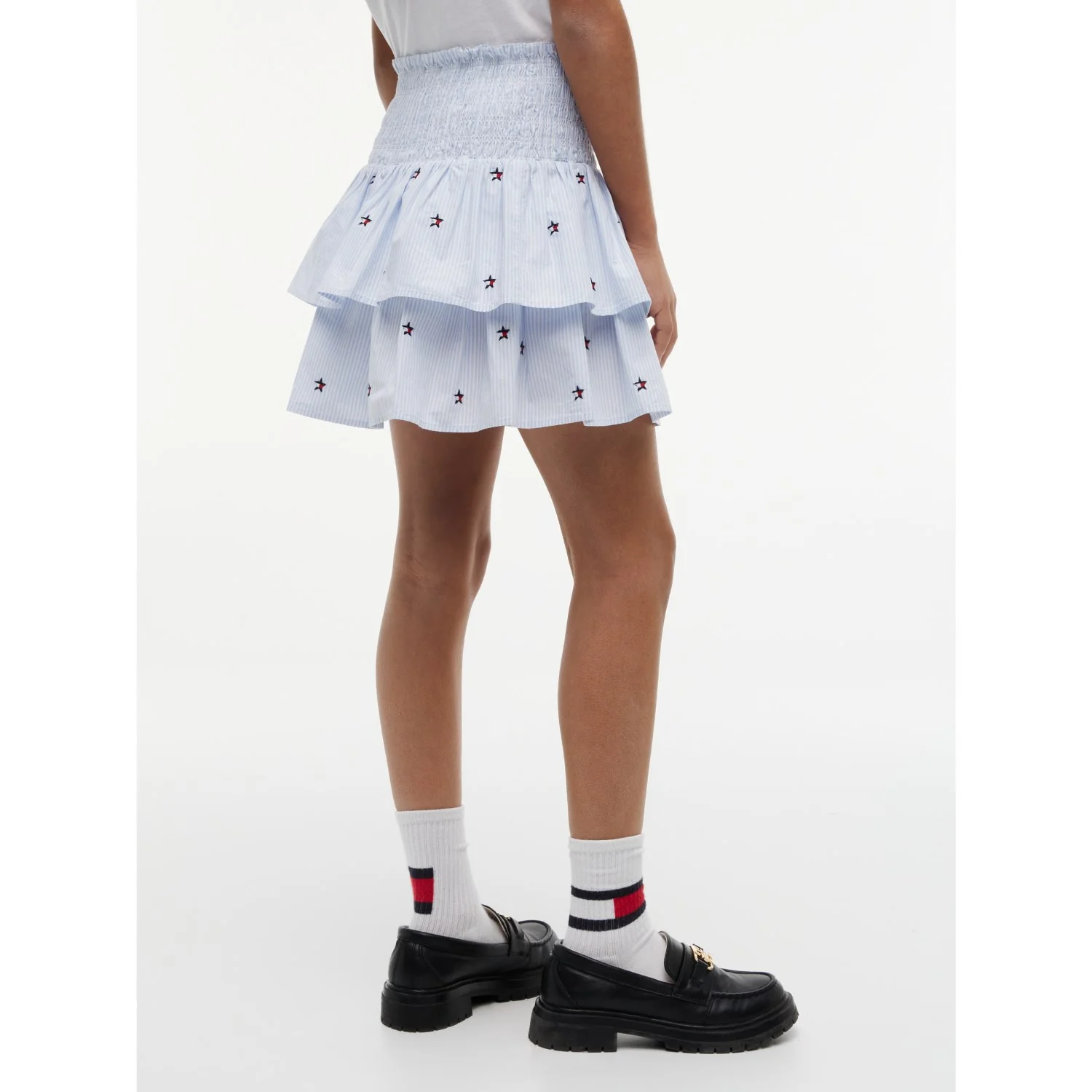Tommy Hilfiger Sweet Blue Stripes Star Stripes Skirt - Image 5